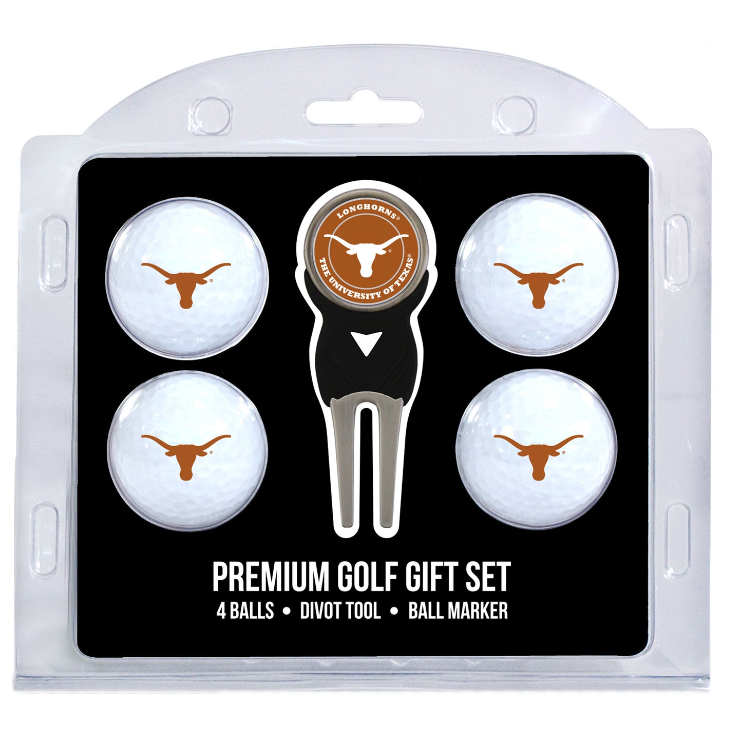 Texas Longhorns 4-Ball Gift Set