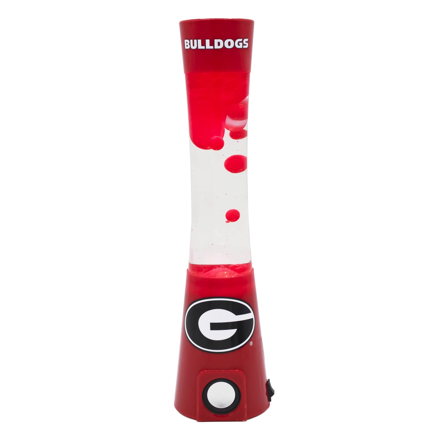 Georgia Bulldogs Magma Lamp with Bluetooth Speaker