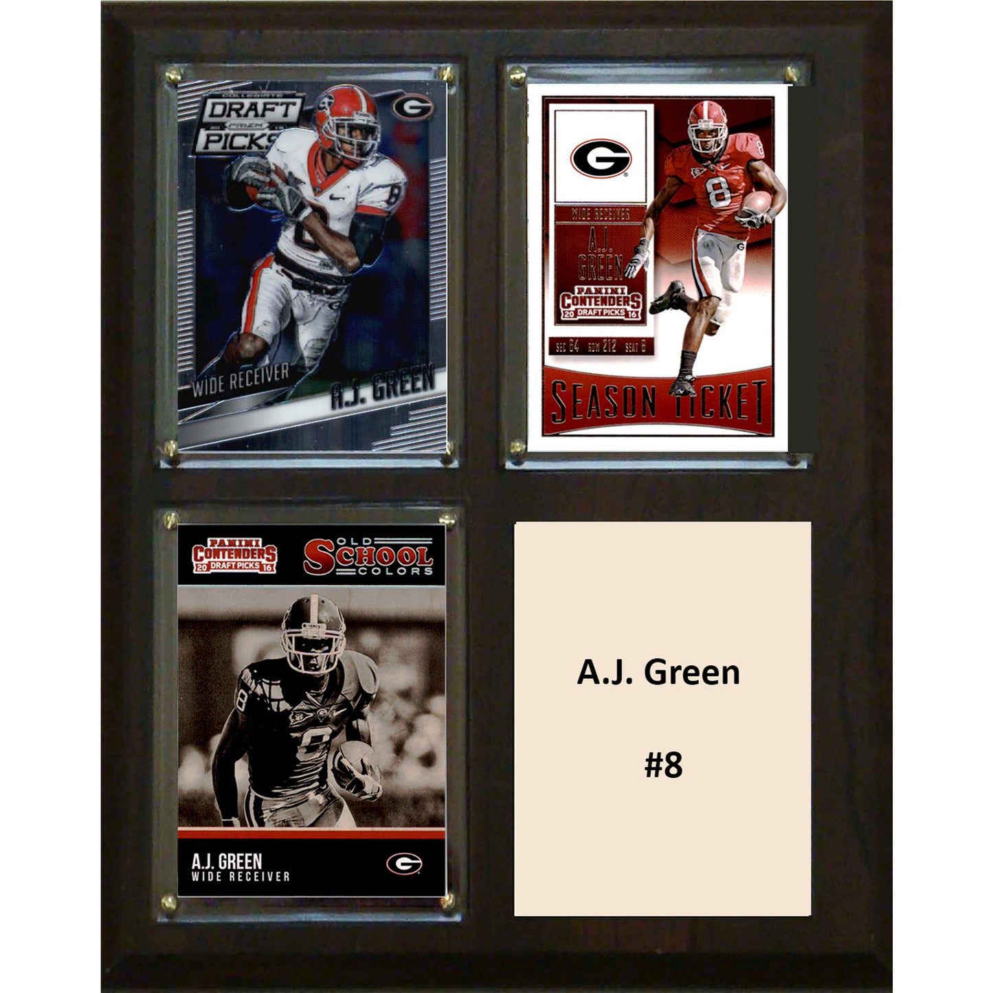 A.J. Green Georgia Bulldogs 8'' x 10'' Plaque