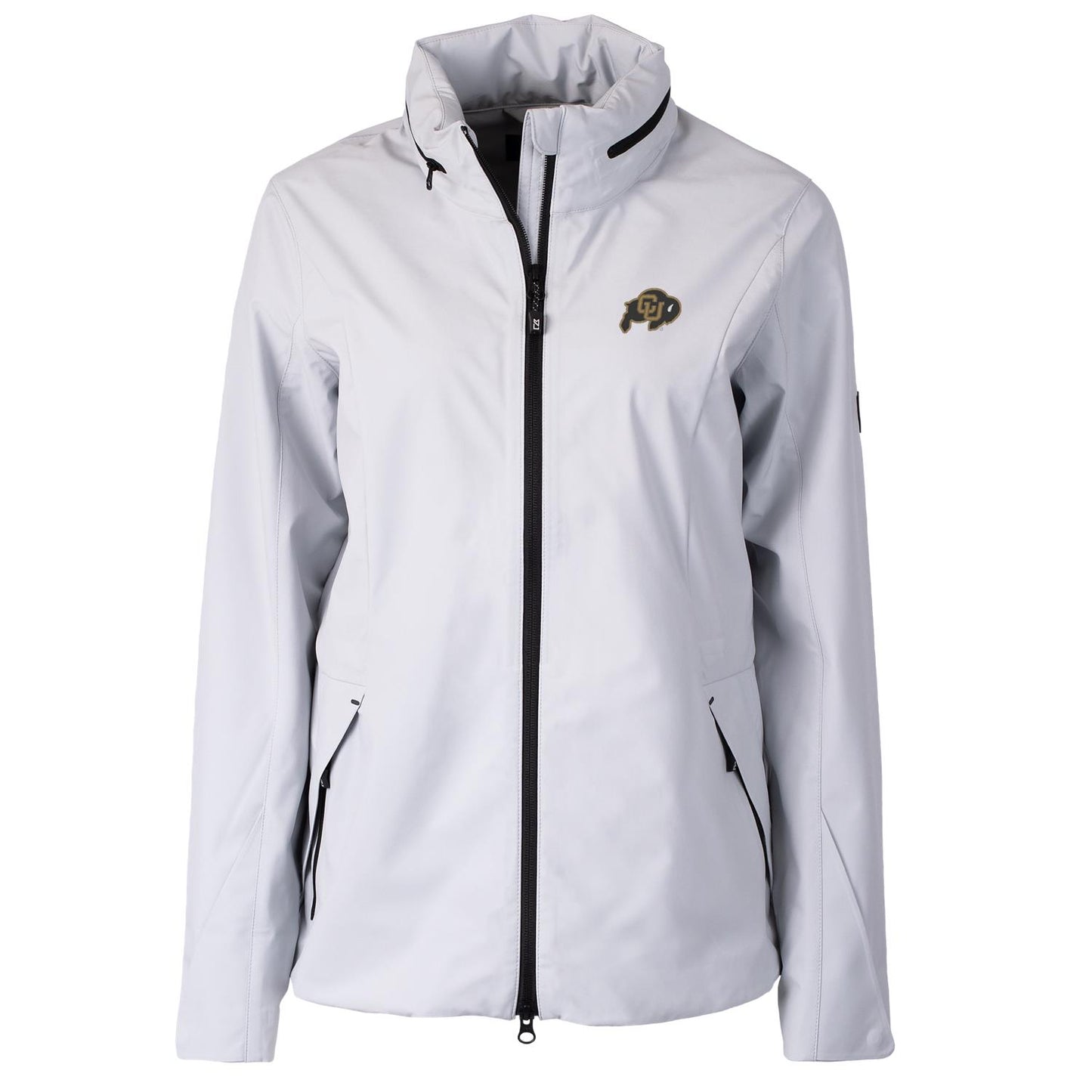 Women's Cutter & Buck White Colorado Buffaloes Vapor Full-Zip Jacket
