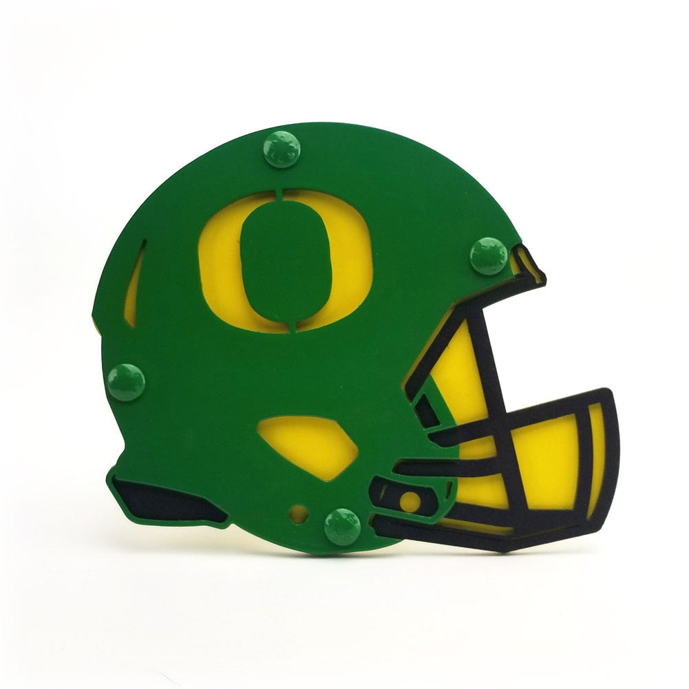 Oregon Ducks Helmet Hitch Cover