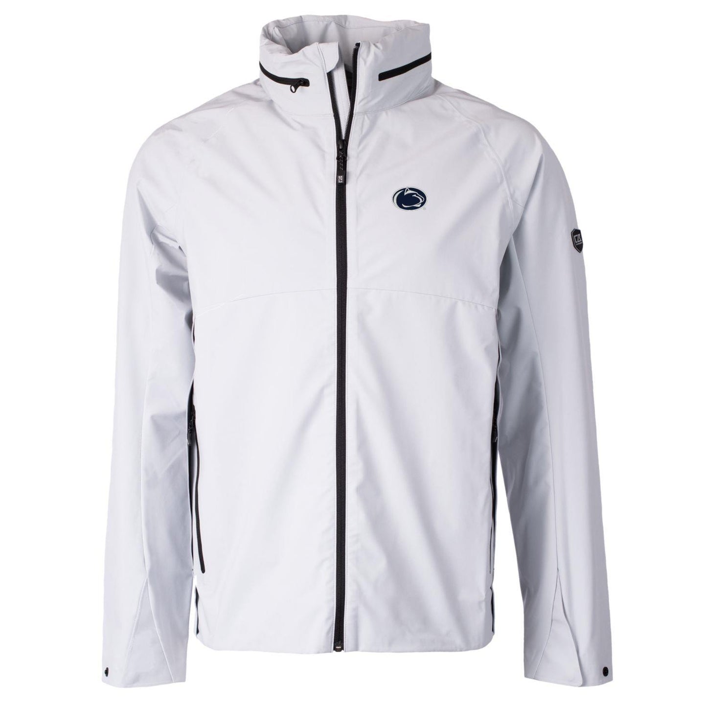 Men's Cutter & Buck Light Gray Penn State Nittany Lions Vapor Full-Zip Jacket