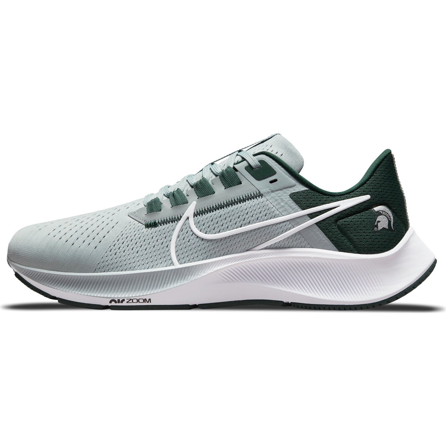 Unisex Nike Gray Michigan State Spartans Zoom Pegasus 38 Running Shoe