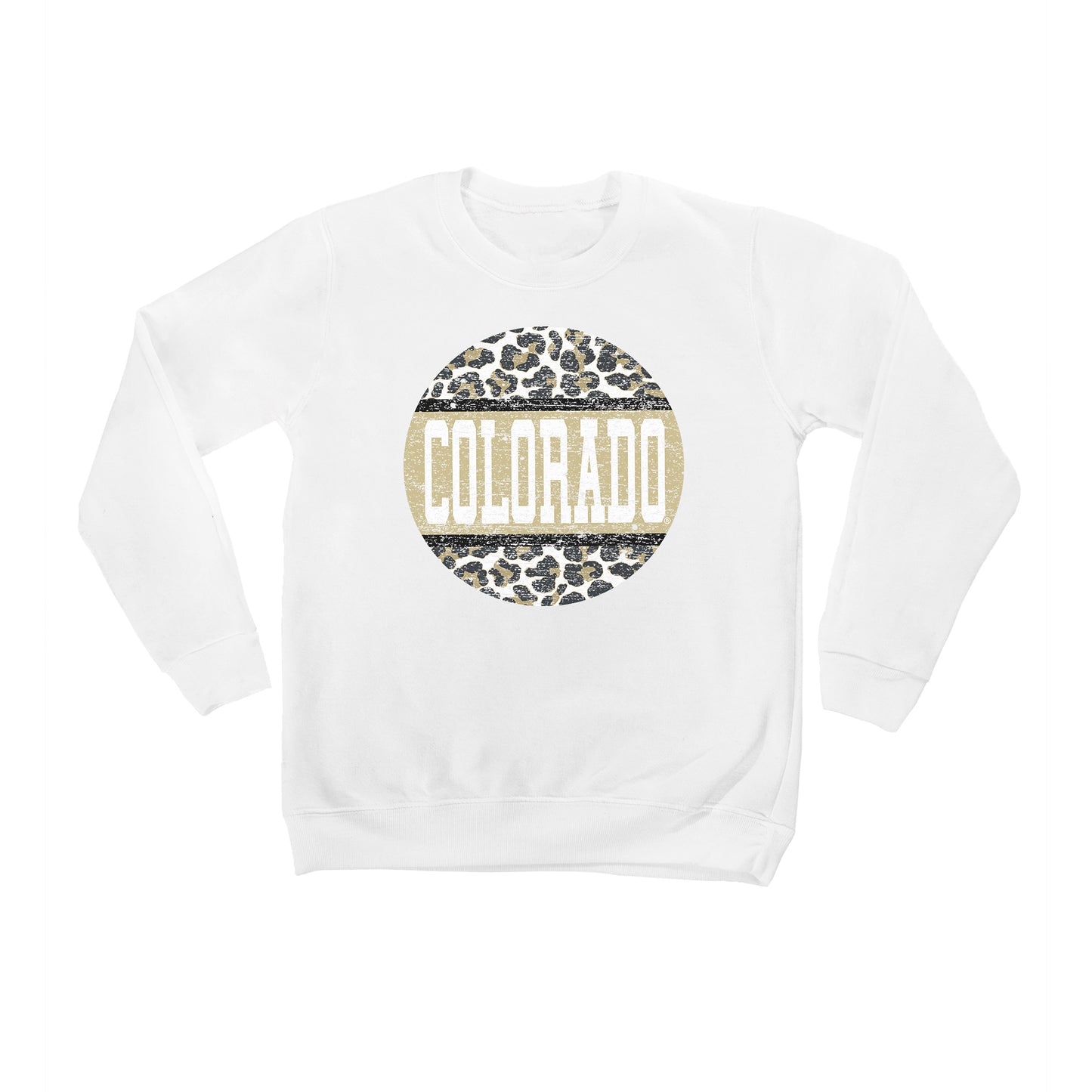 Youth White Colorado Buffaloes Scoop & Score Pullover Sweatshirt
