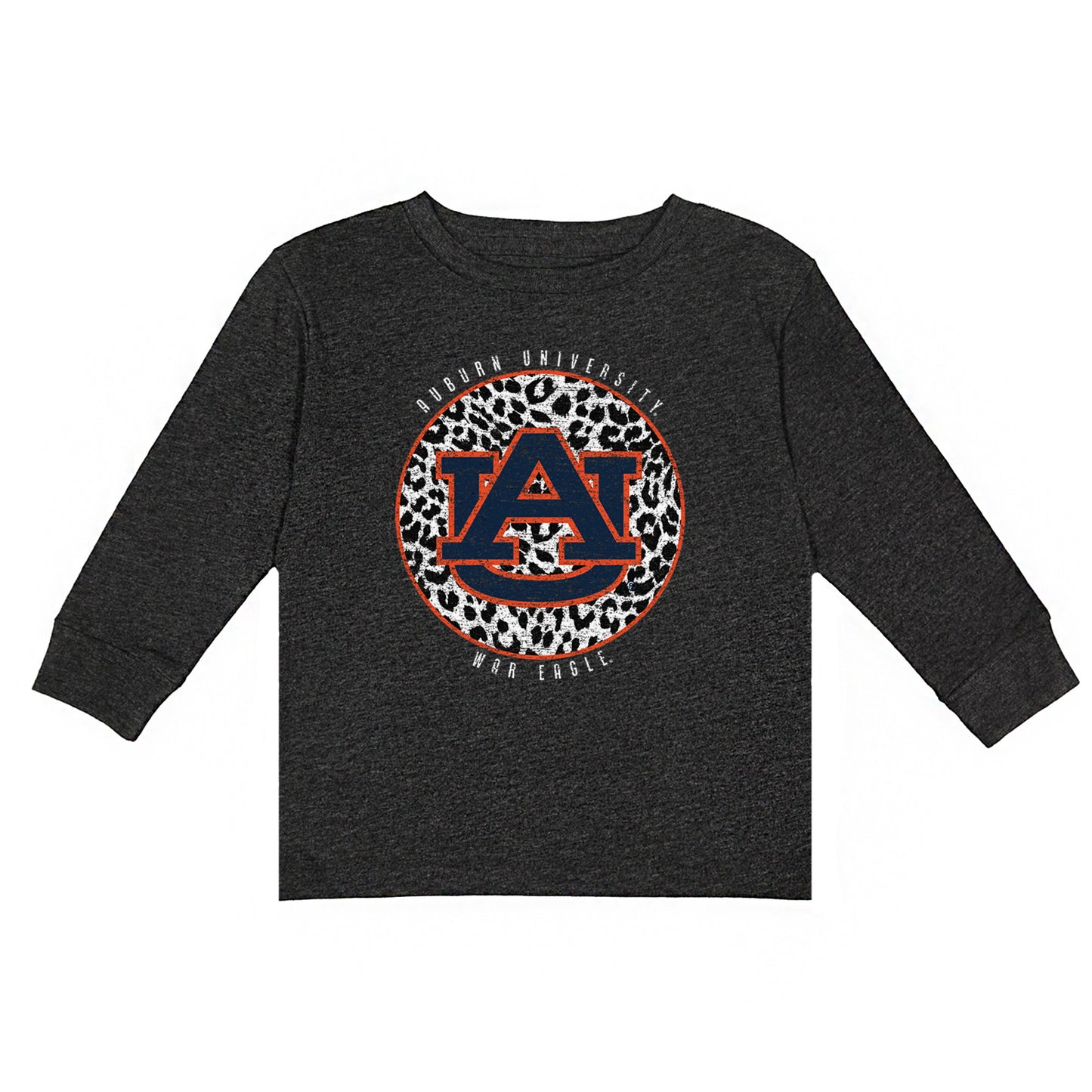 Youth Charcoal Auburn Tigers Call the Shots Long Sleeve T-Shirt