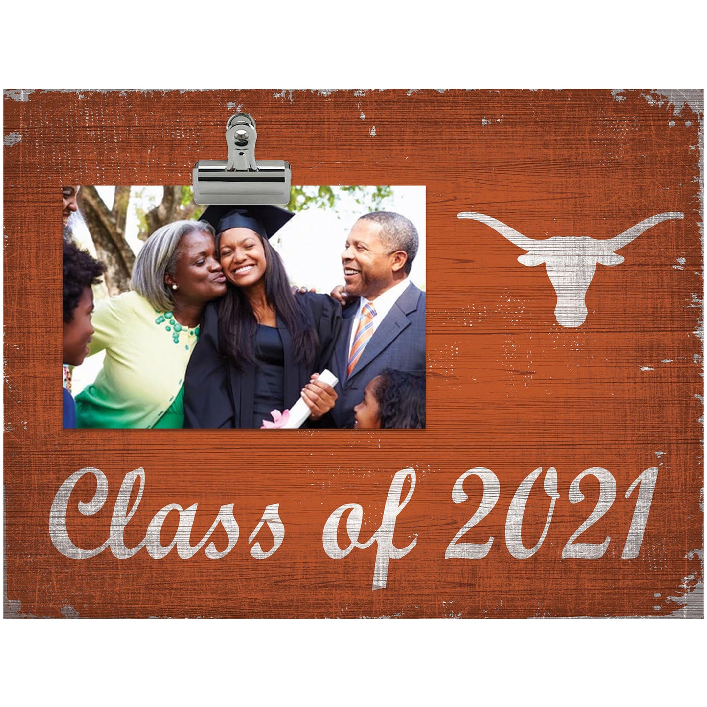Texas Longhorns 10.5'' x 8'' Class of 2021 Clip Frame