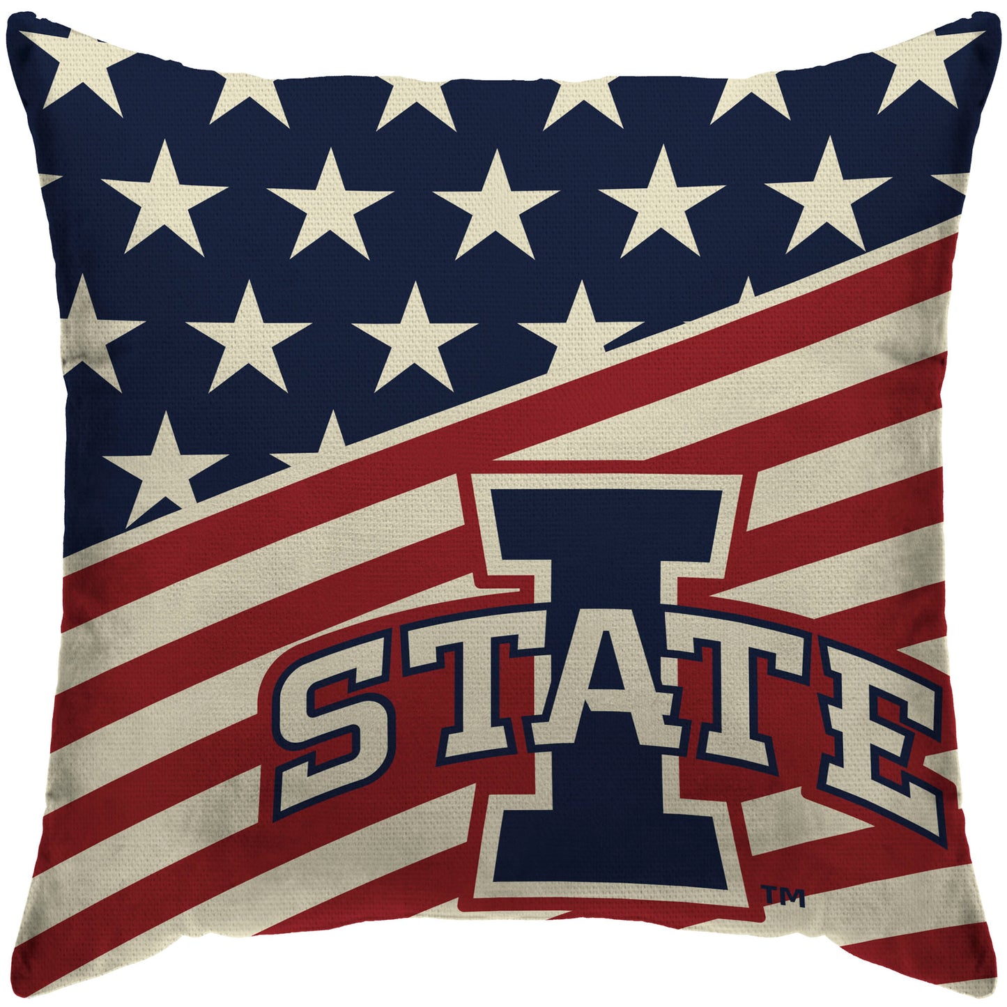 Iowa State Cyclones 18'' x 18'' Team Americana Decorative Throw Pillow