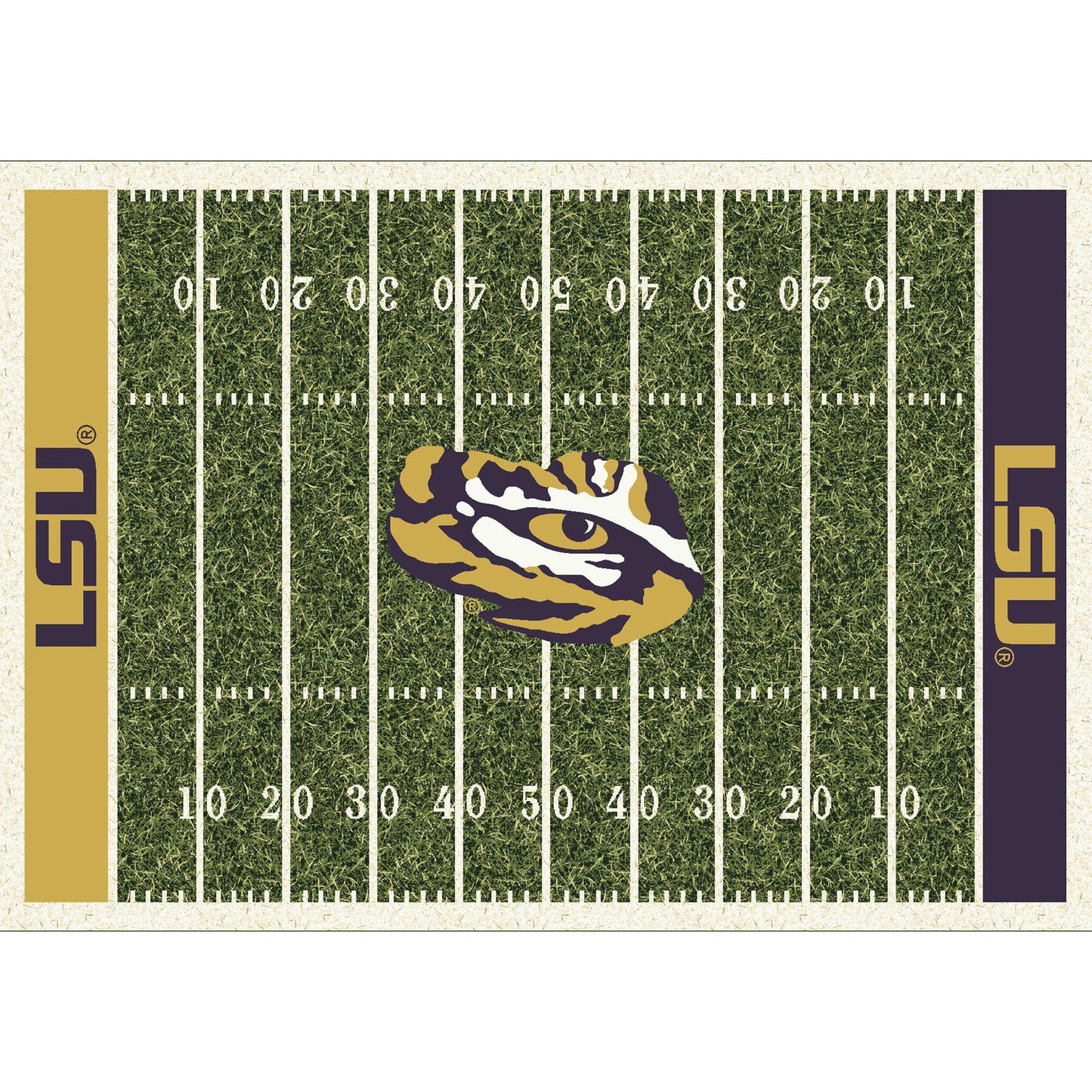 Imperial LSU Tigers 7'8'' x 10'9'' Home Field Rug