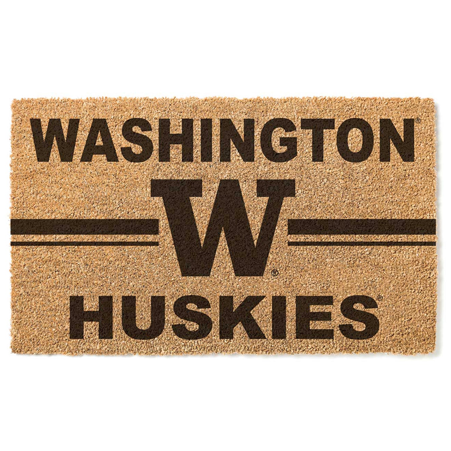 Washington Huskies 18" x 30" Team Logo Doormat