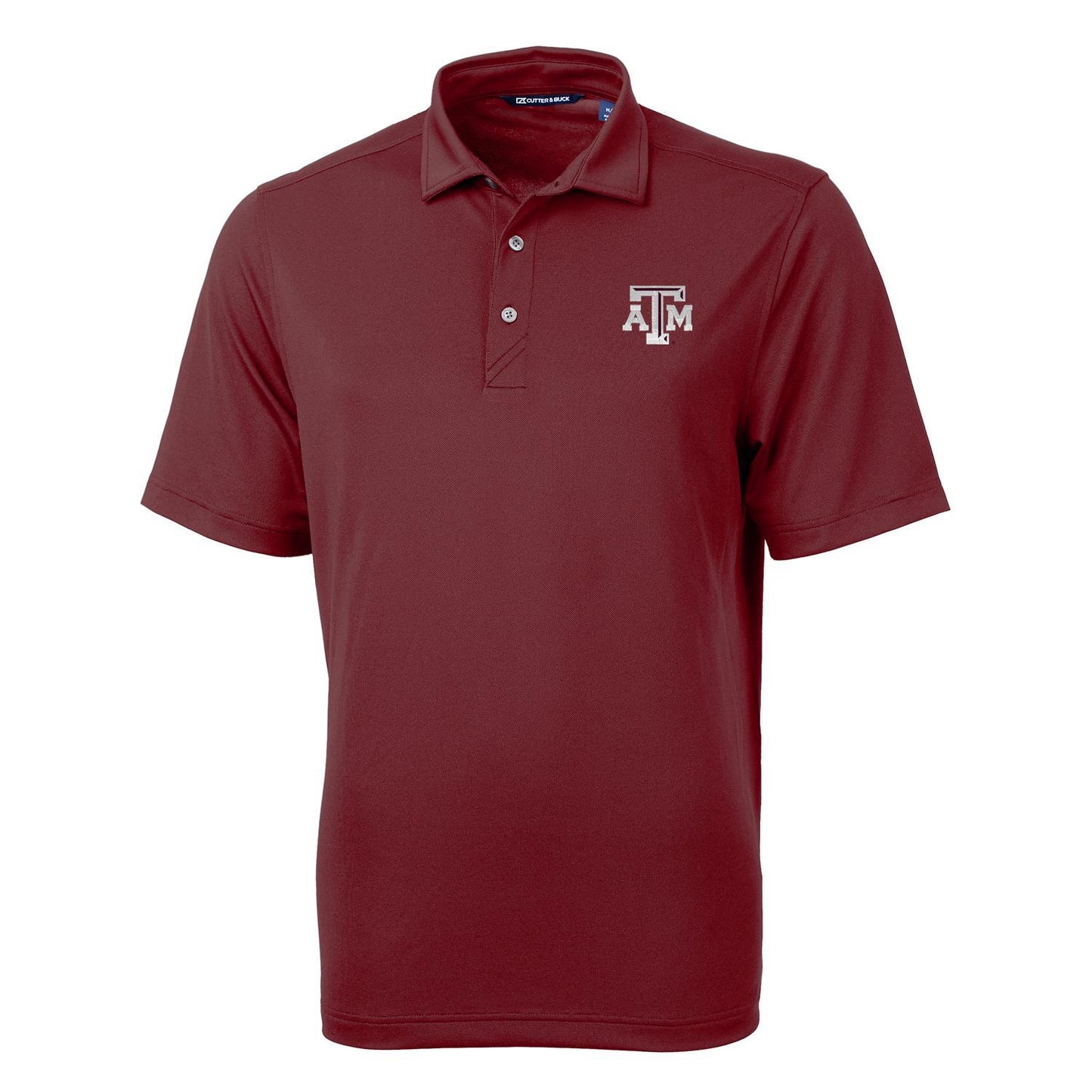 Men's Cutter & Buck Maroon Texas A&M Aggies Virtue Eco Pique Recycled Polo