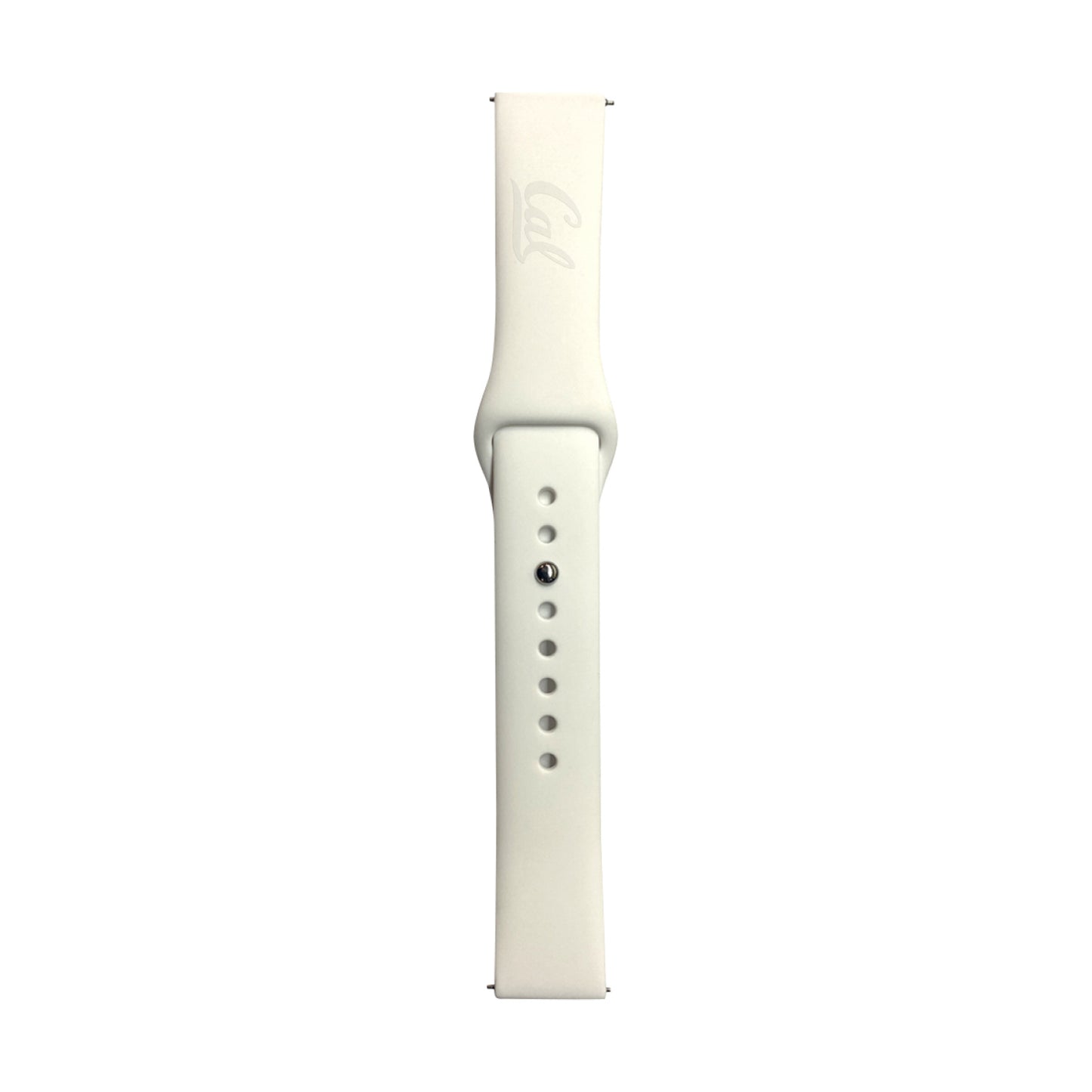 White Cal Bears Samsung 22mm Watch Band