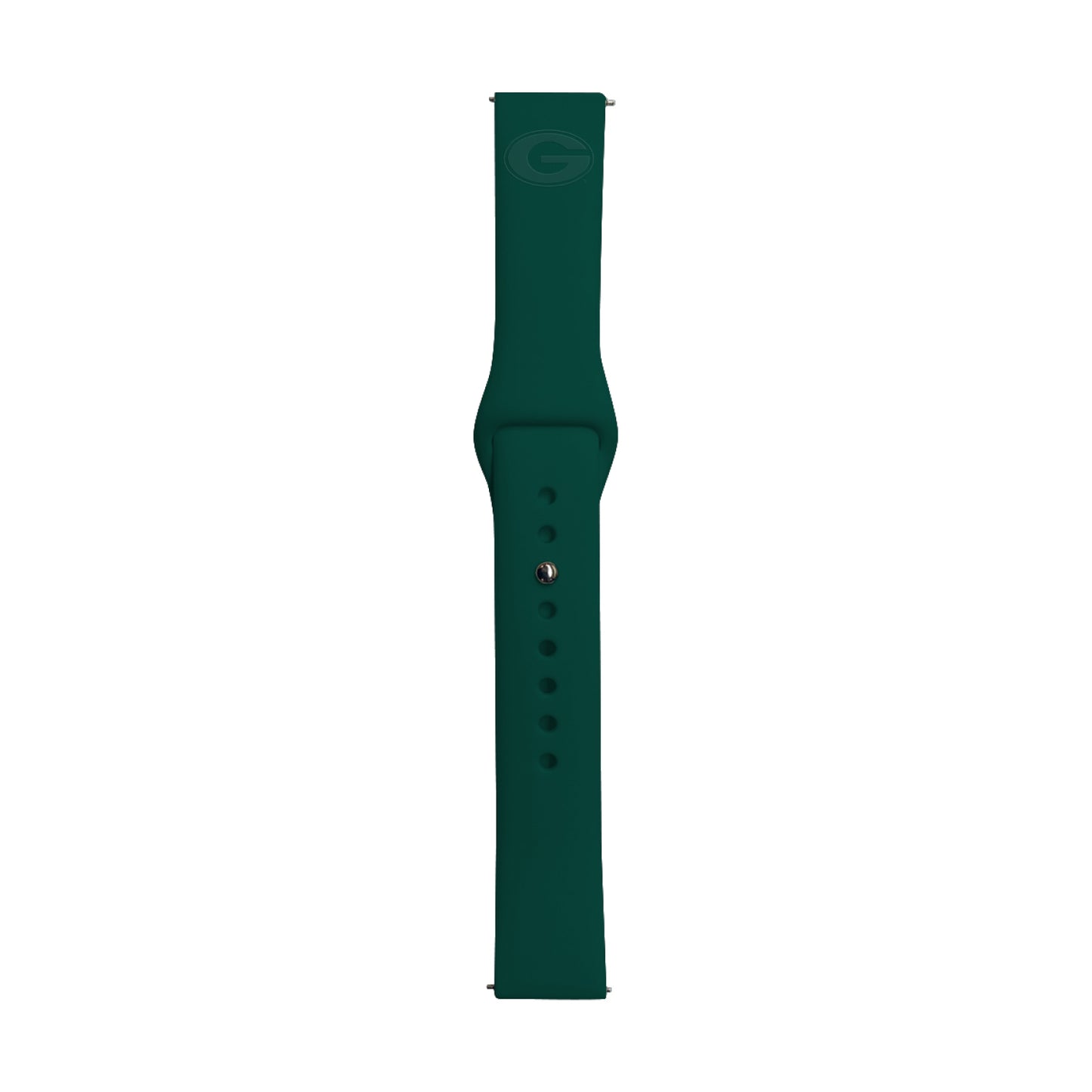 Teal Georgia Bulldogs Samsung 22mm Watch Band