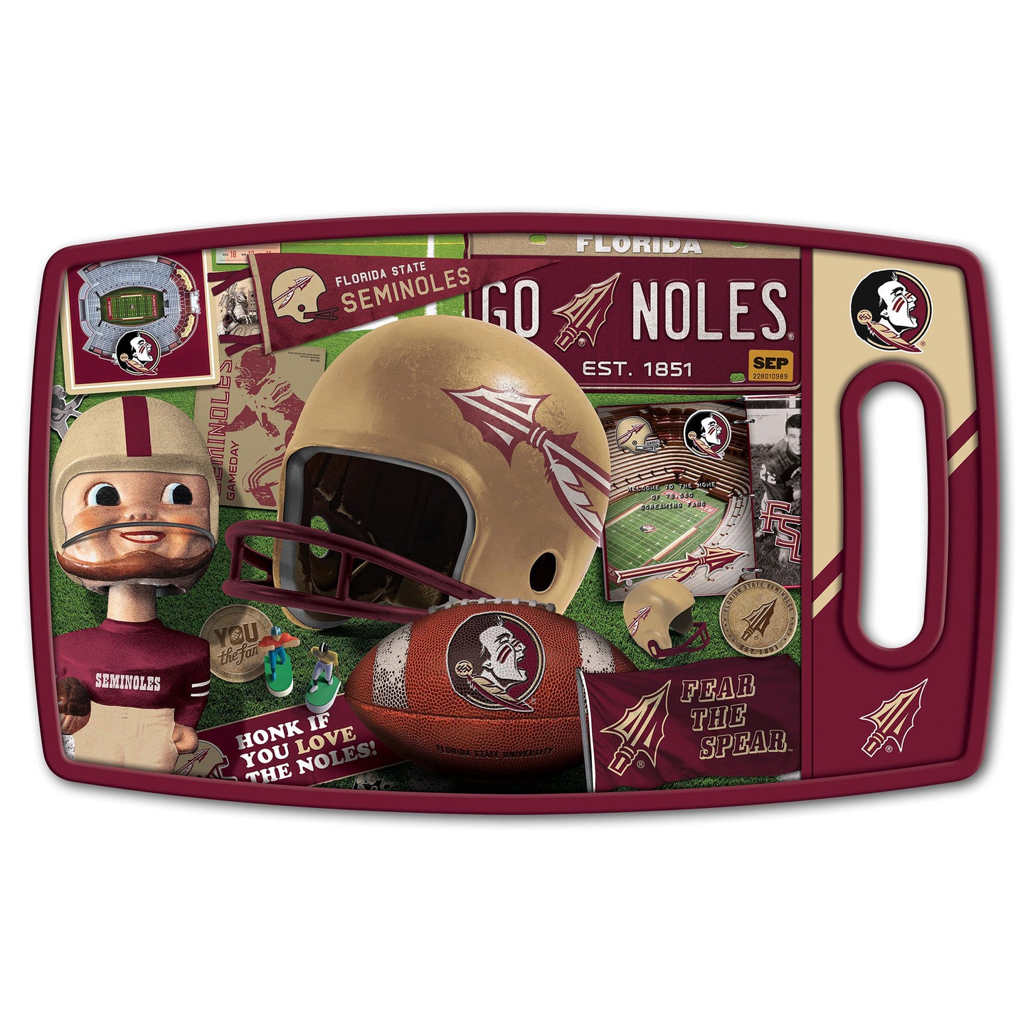 Florida State Seminoles Retro Series Cutting Board