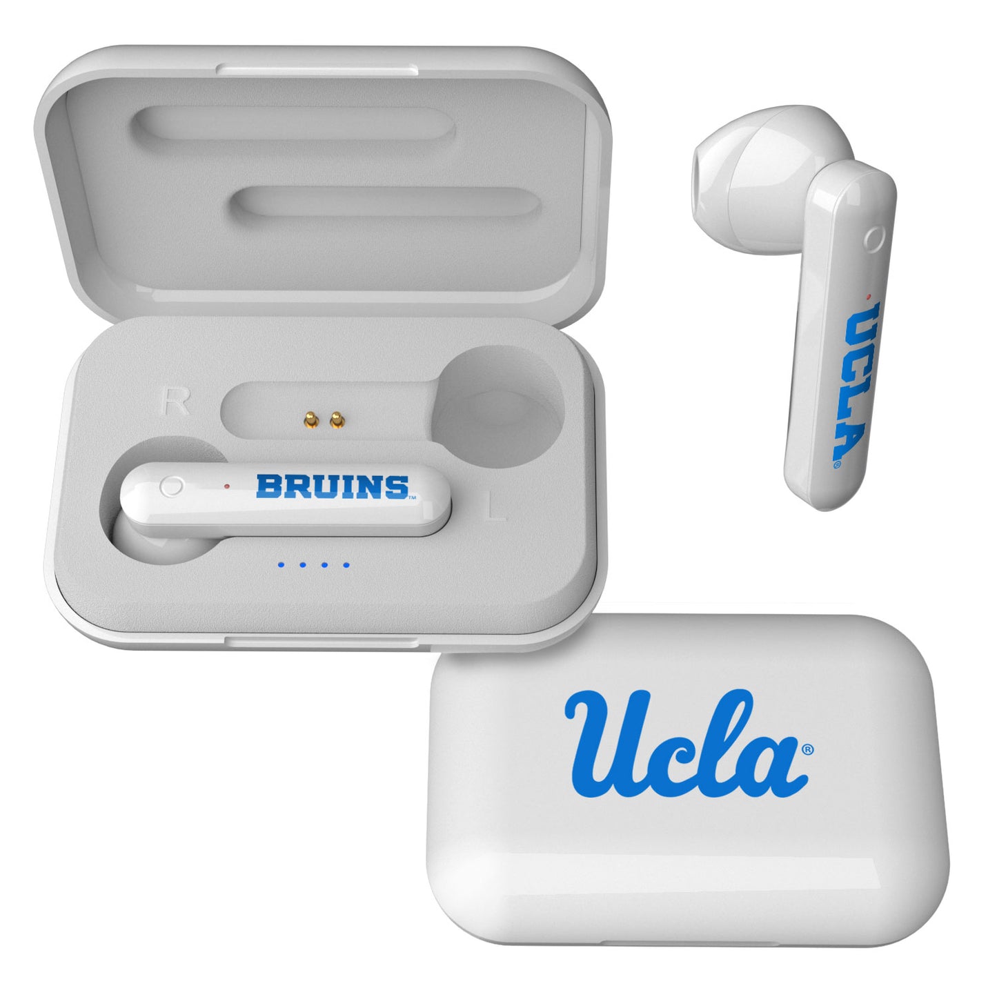 Keyscaper UCLA Bruins Wireless TWS Insignia Design Earbuds