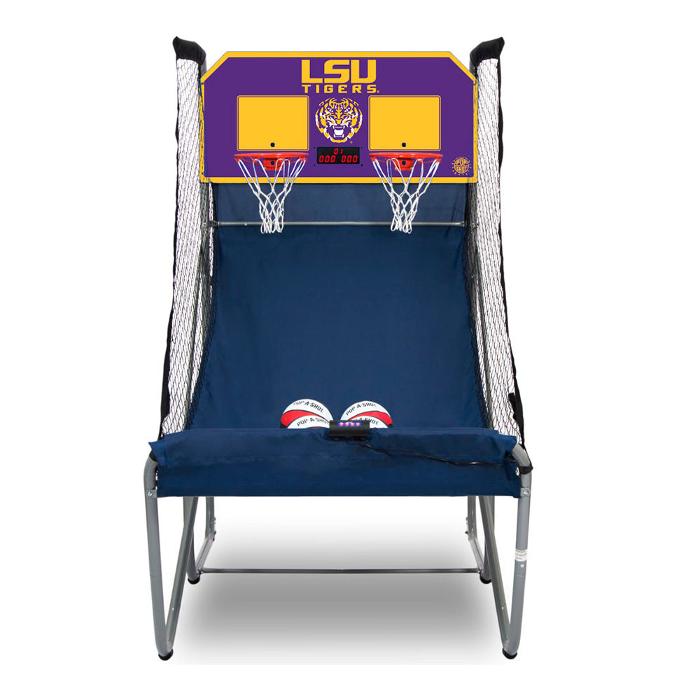 Pop-A-Shot LSU Tigers Home Dual Shot Basketball Game
