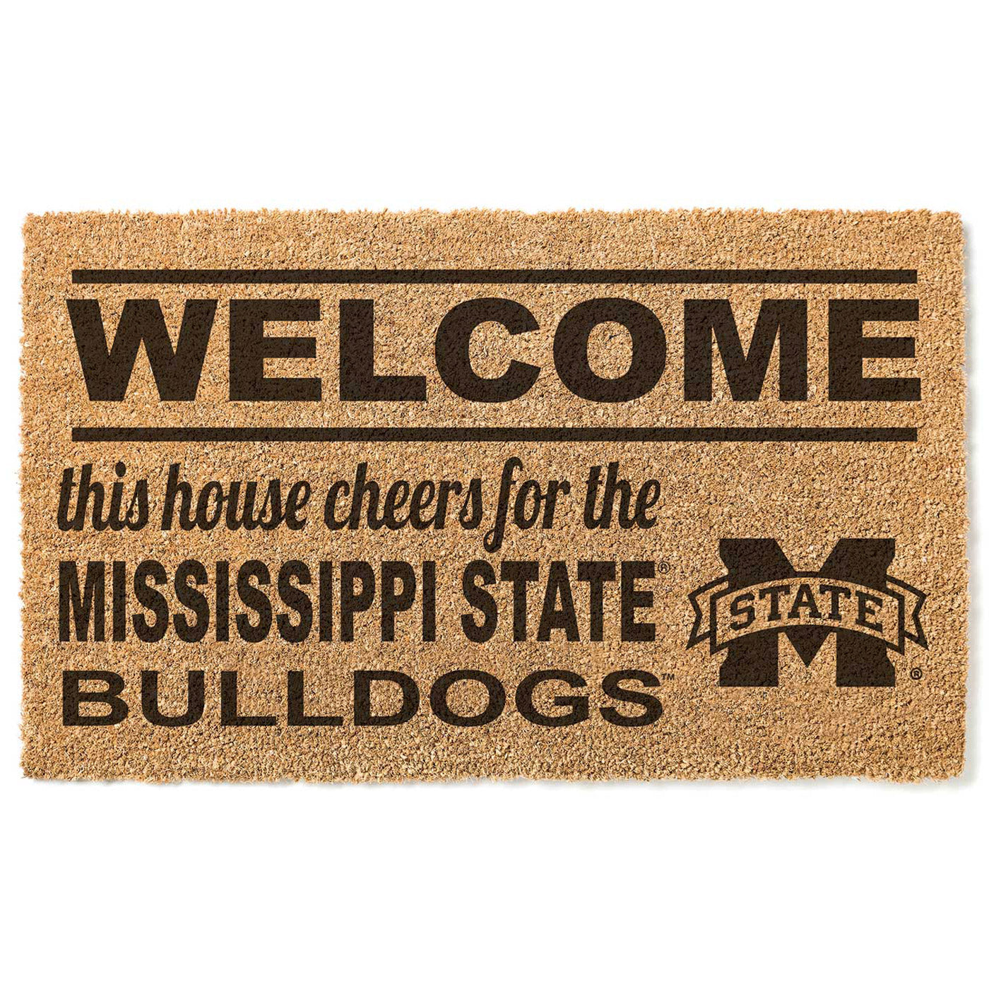 Mississippi State Bulldogs 18" x 30" Welcome Doormat