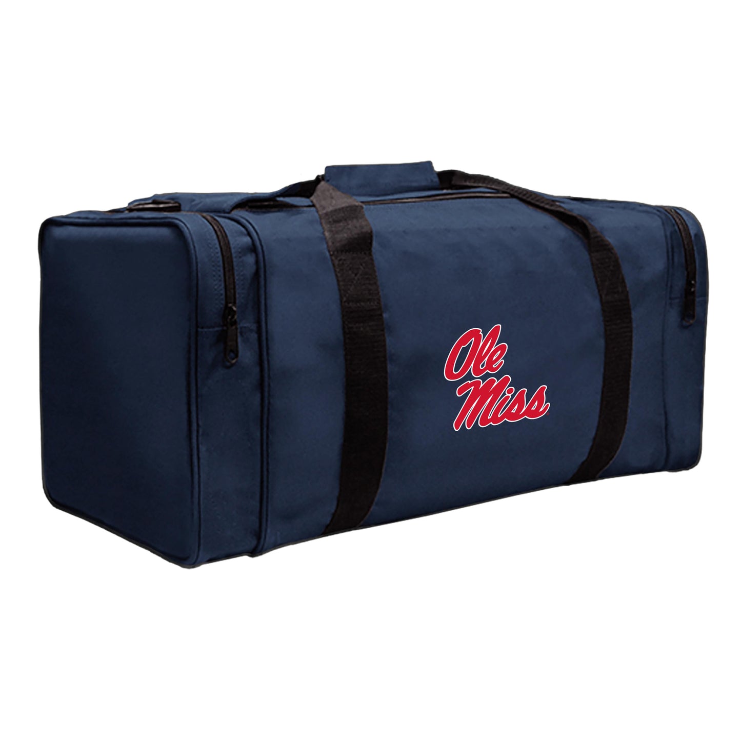 Navy Ole Miss Rebels Gear Pack Square Duffel