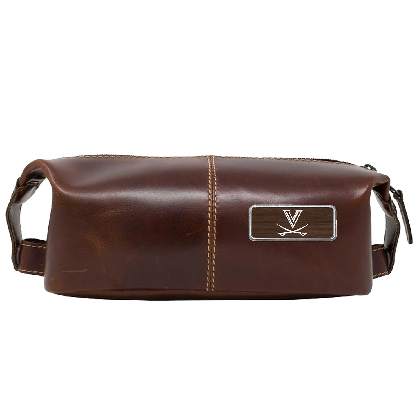 Brown Virginia Cavaliers Logo Plate Wind River Canyon Travel Kit