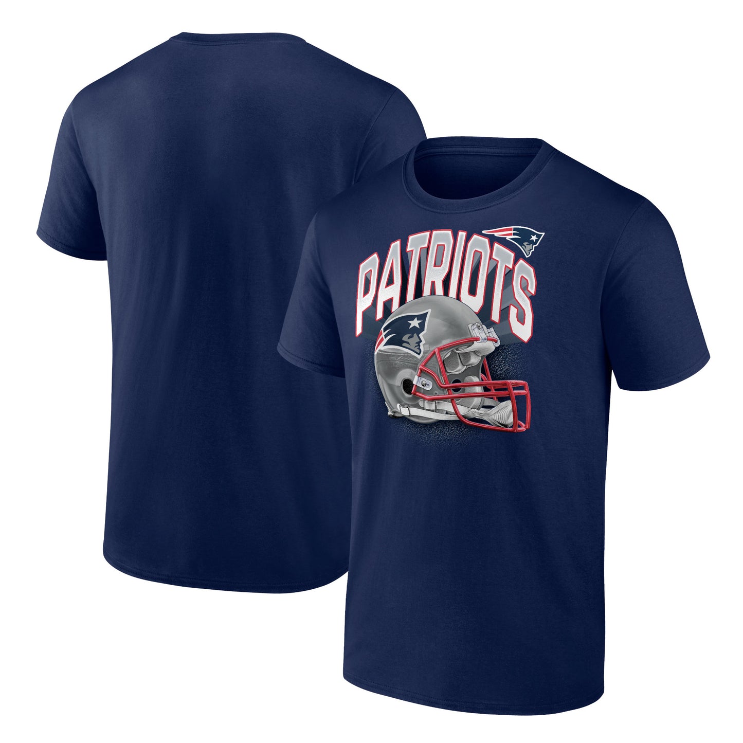 Men's Fanatics Heathered Navy New England Patriots Big & Tall End Around T-Shirt