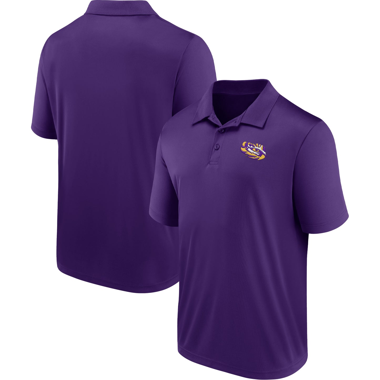 Men's Purple LSU Tigers Play Safe Polo