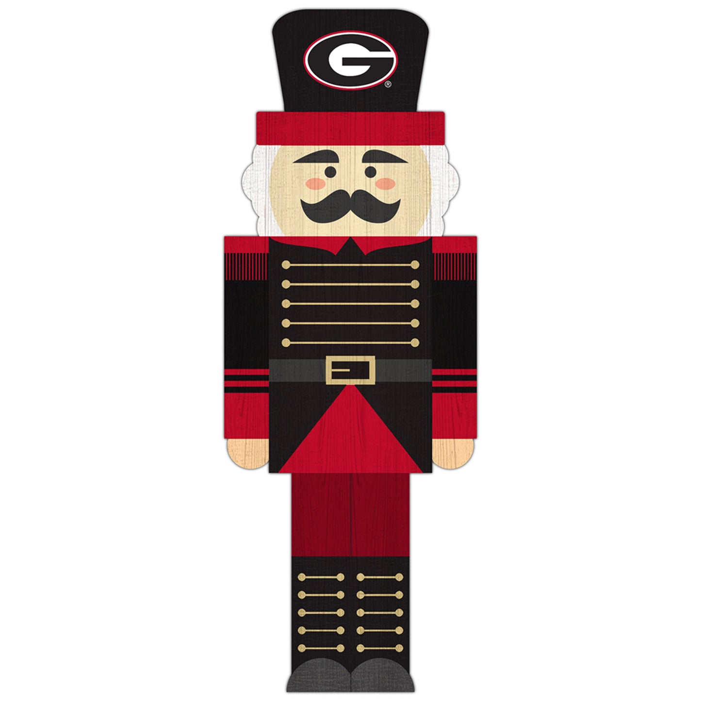 Georgia Bulldogs 31'' Nutcracker Leaner