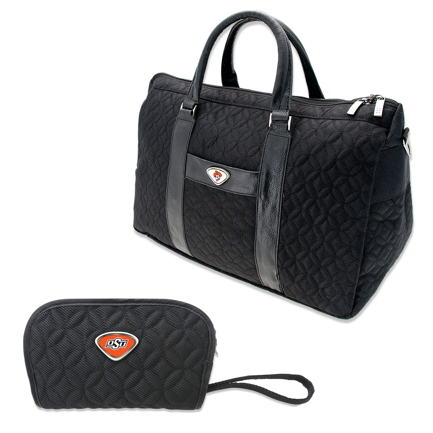 Black Oklahoma State Cowboys Travel Set