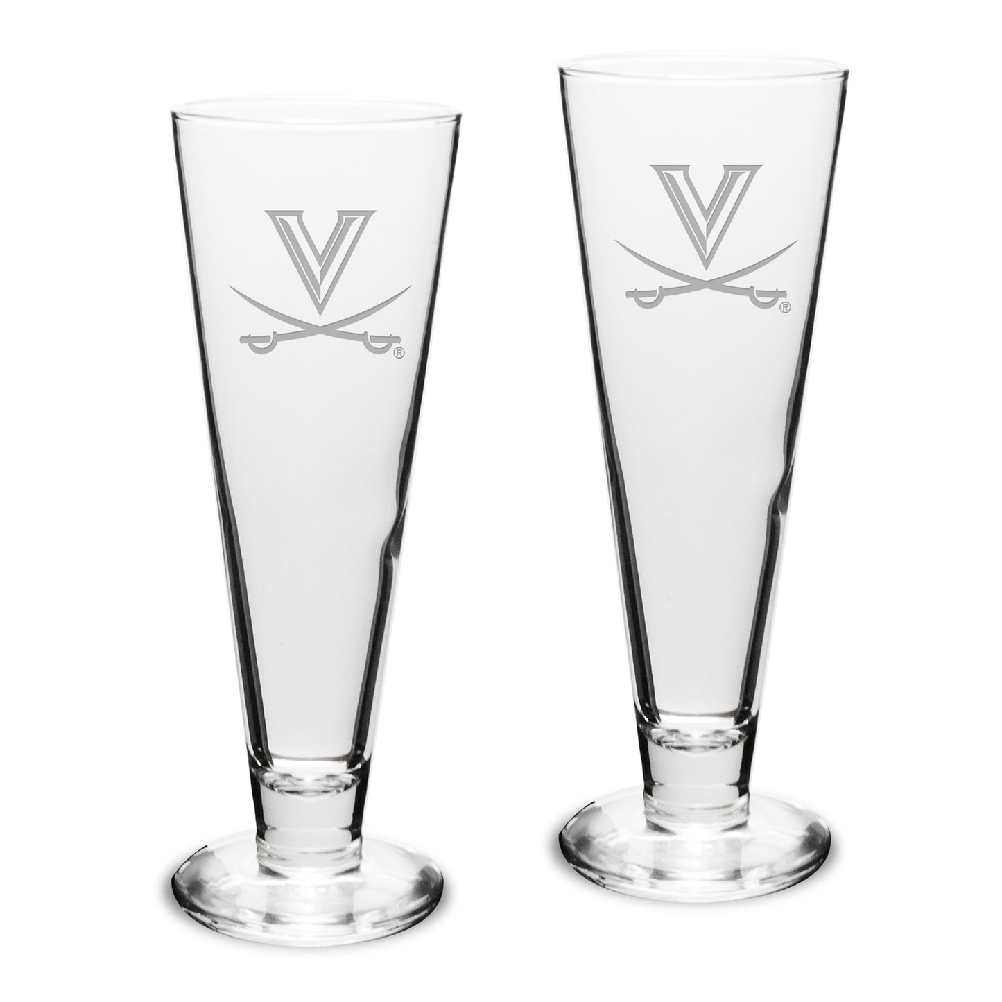 Virginia Cavaliers 2-Piece 16oz. Classic Beer Pilsner Set
