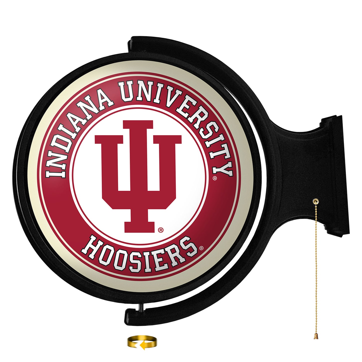 Indiana Hoosiers 21'' x 23'' Rotating Lighted Wall Sign