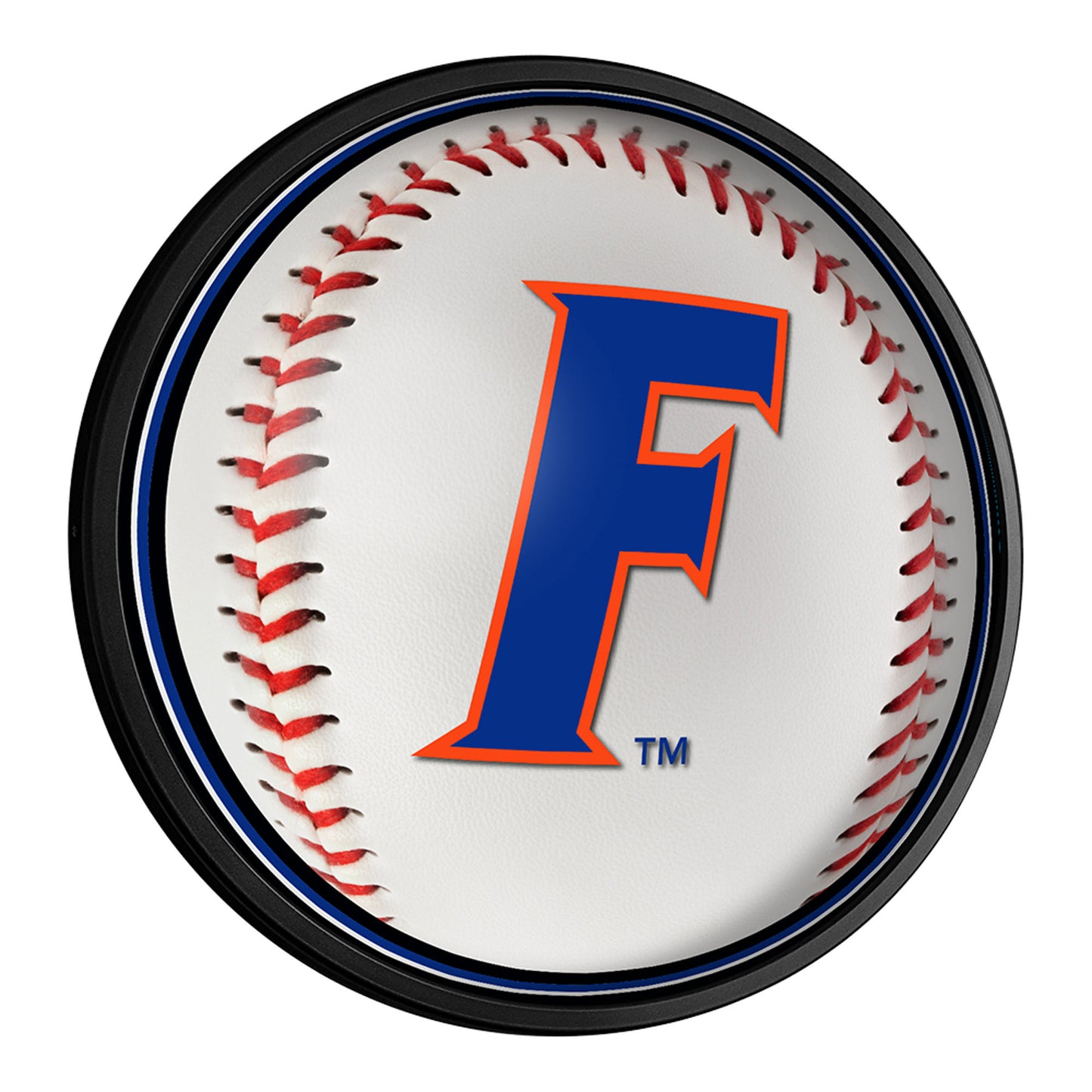 Florida Gators Baseball 18'' Round Slimline Illuminated Wall Sign