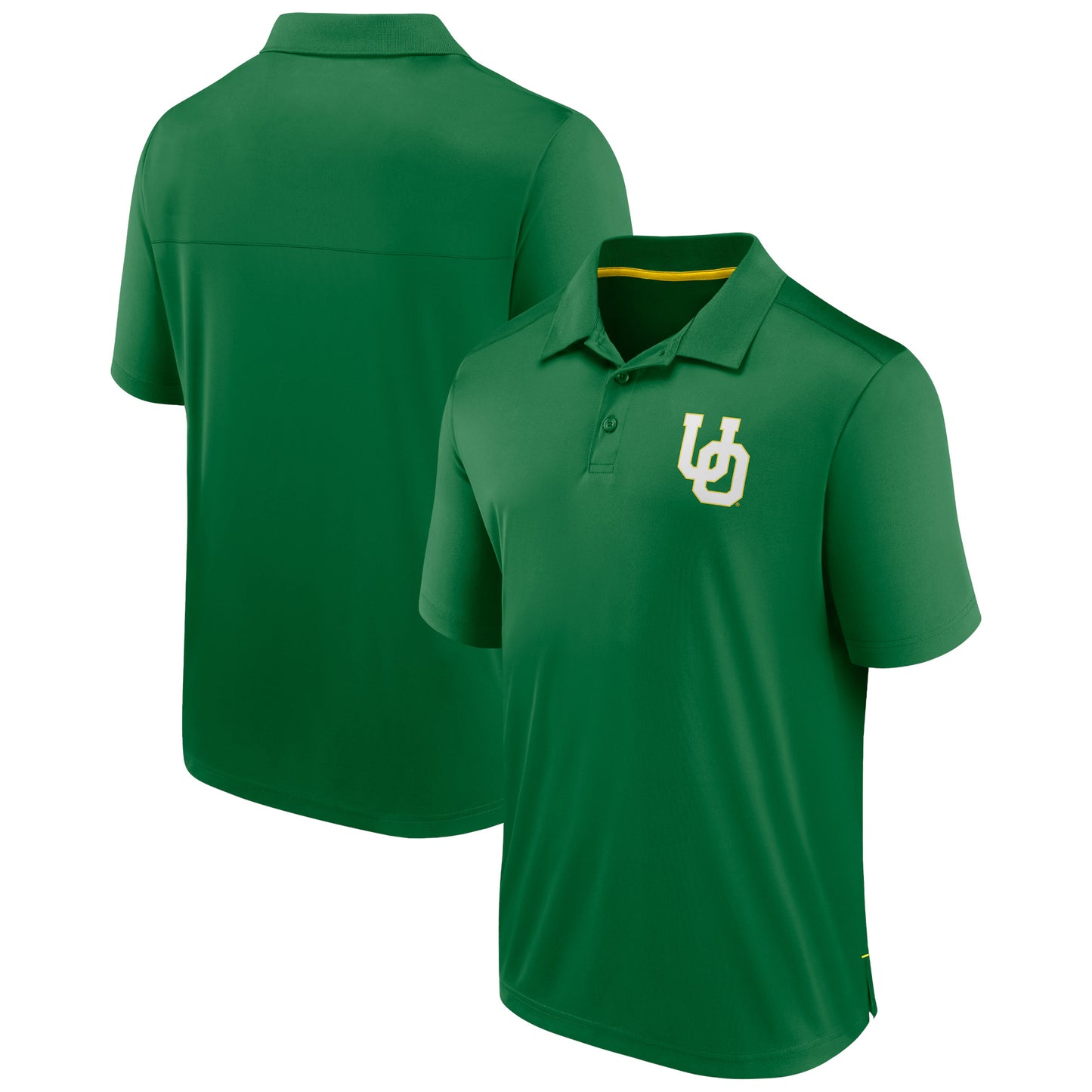 Men's Fanatics Green Oregon Ducks Team Polo