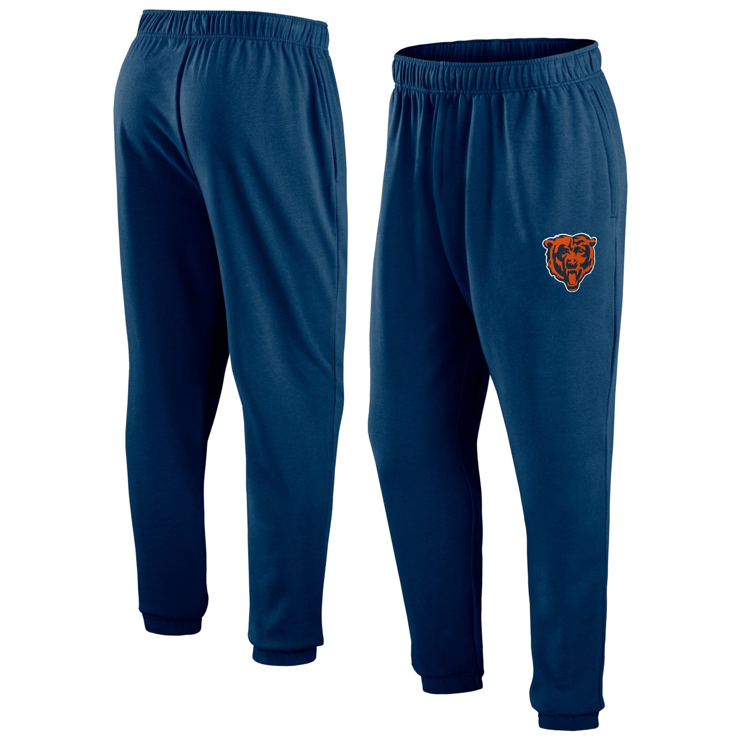 Men's Fanatics Navy Chicago Bears From Tracking Sweatpants