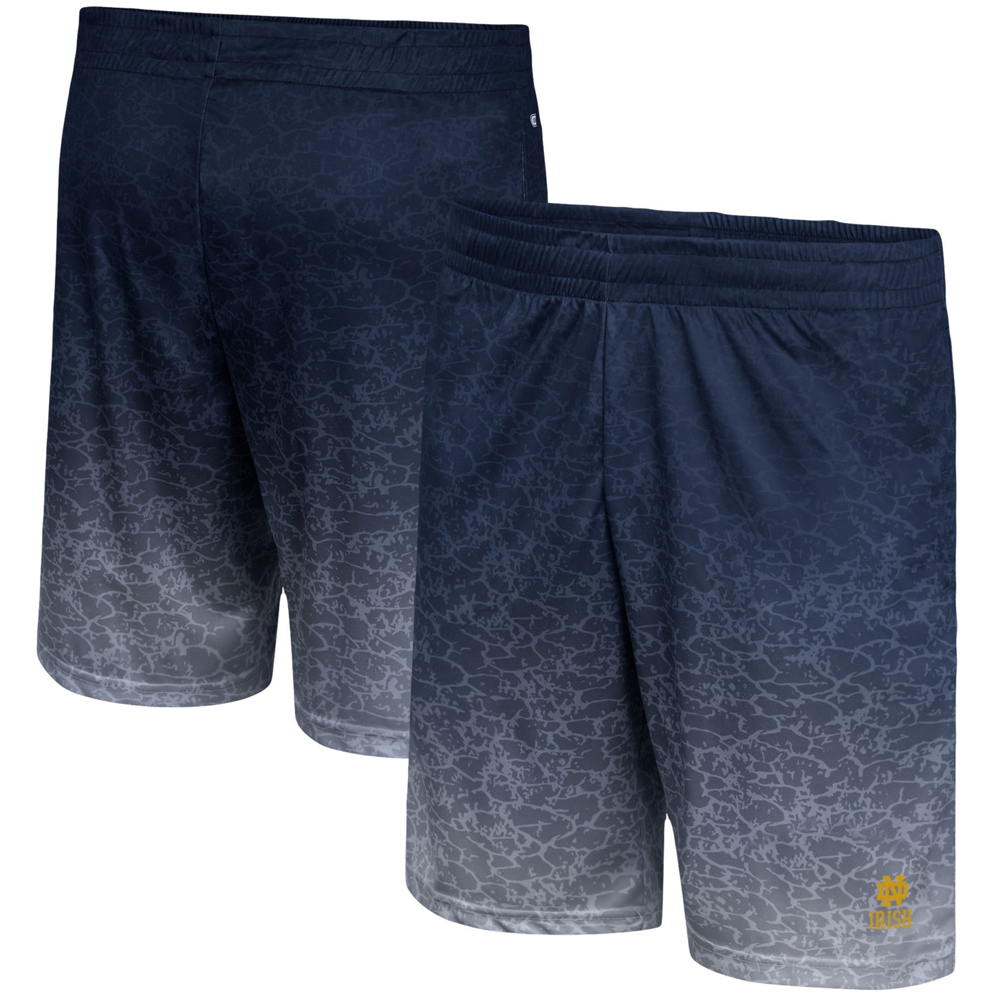 Men's Colosseum Navy Notre Dame Fighting Irish Walter Shorts