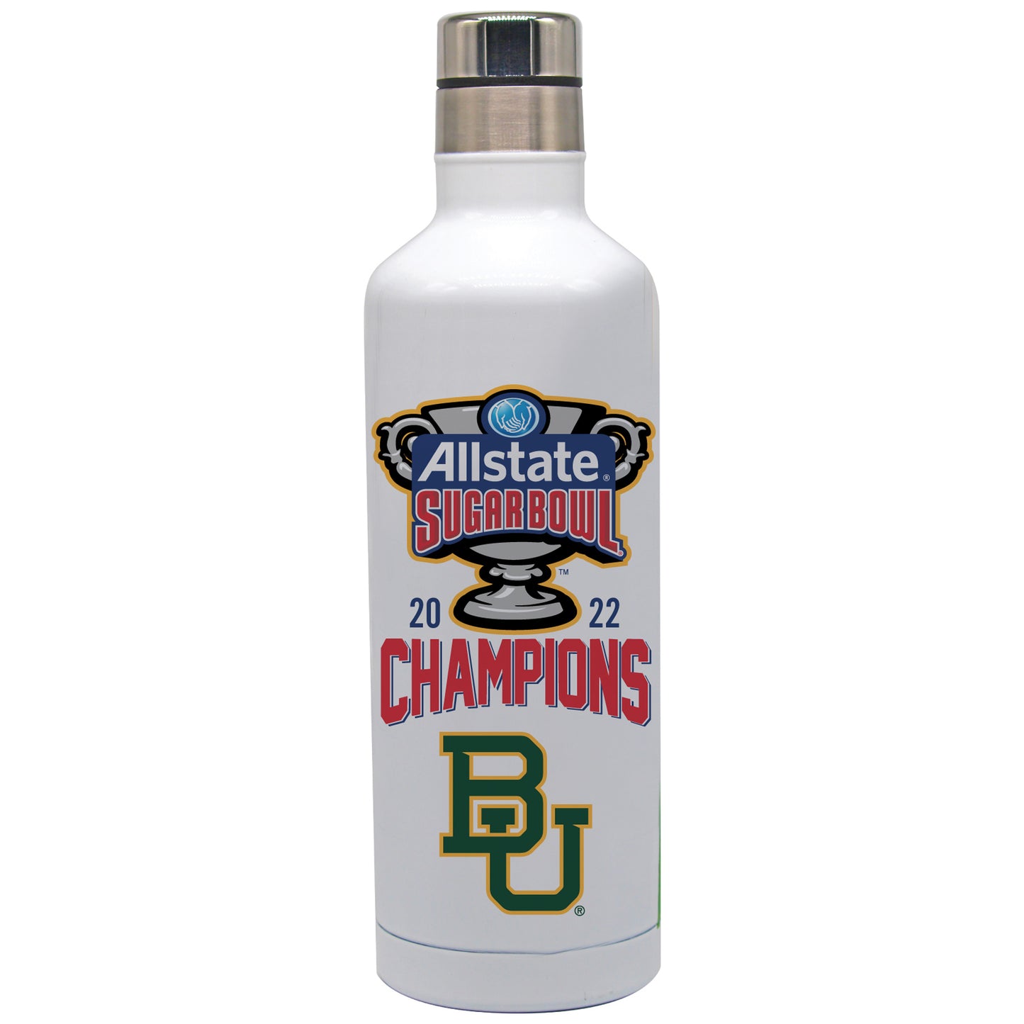 Baylor Bears 2022 Sugar Bowl Champions 16oz. Travel Water Bottle
