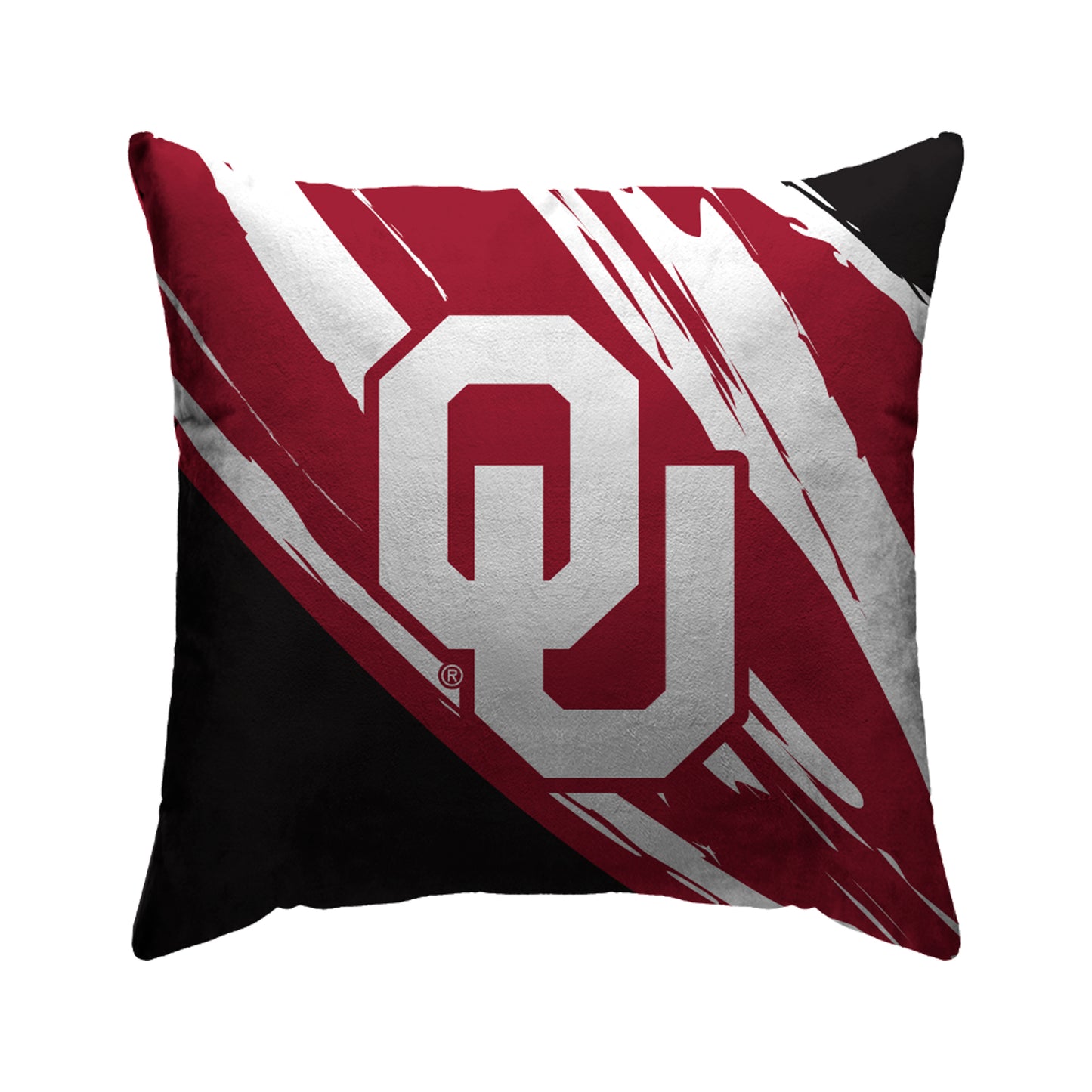 Oklahoma Sooners 18'' x 18'' Retro Jazz Poly Span Décor Pillow