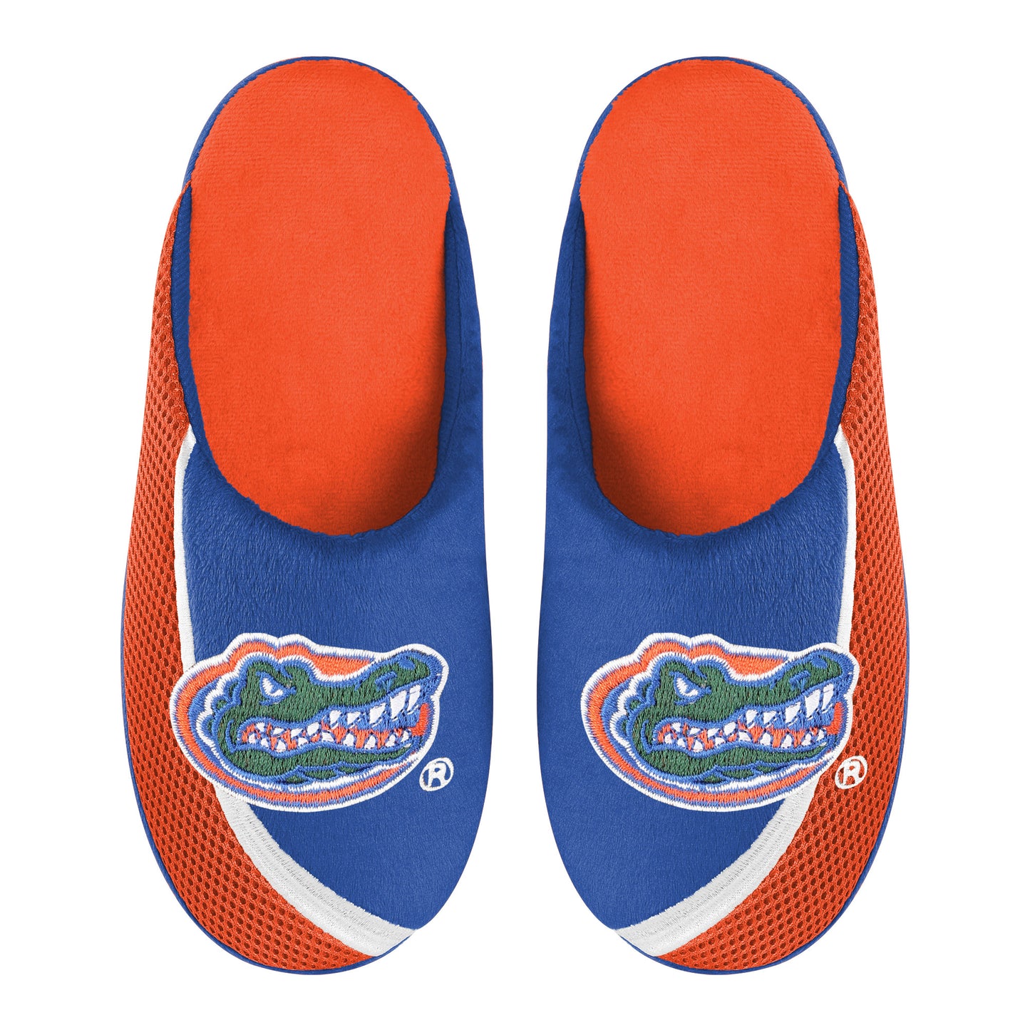Men's FOCO Florida Gators Big Logo Color Edge Slippers