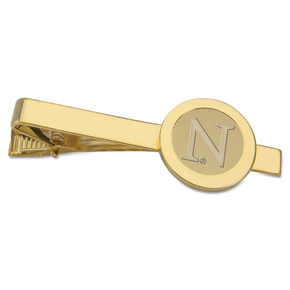Gold Northwestern Wildcats Logo Tie Bar
