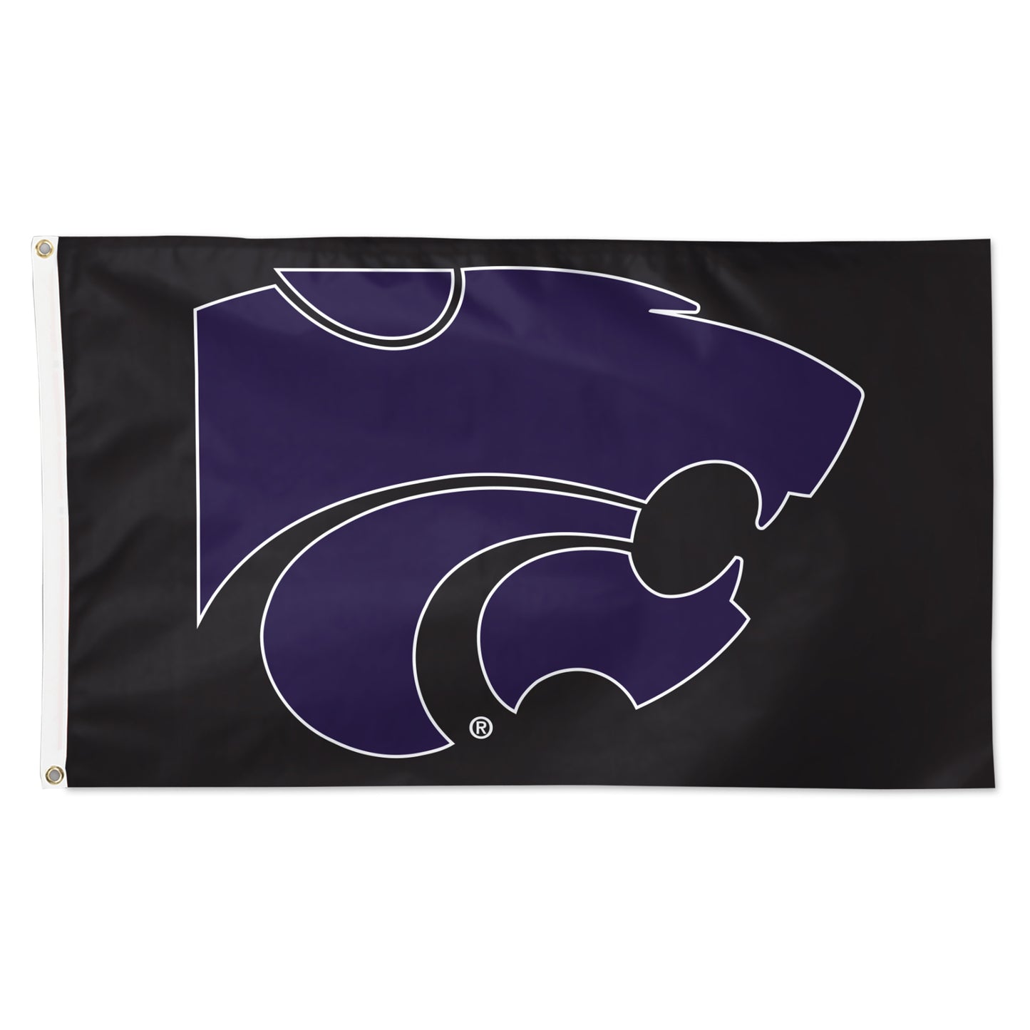 WinCraft Kansas State Wildcats 3' x 5' Single-Sided Vibrant Logo Deluxe Flag