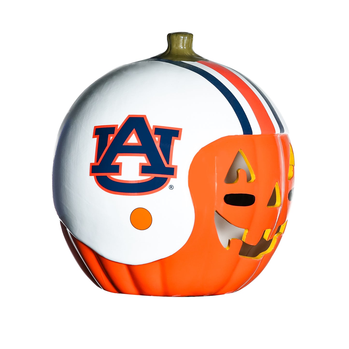 Auburn Tigers Ceramic Pumpkin Helmet