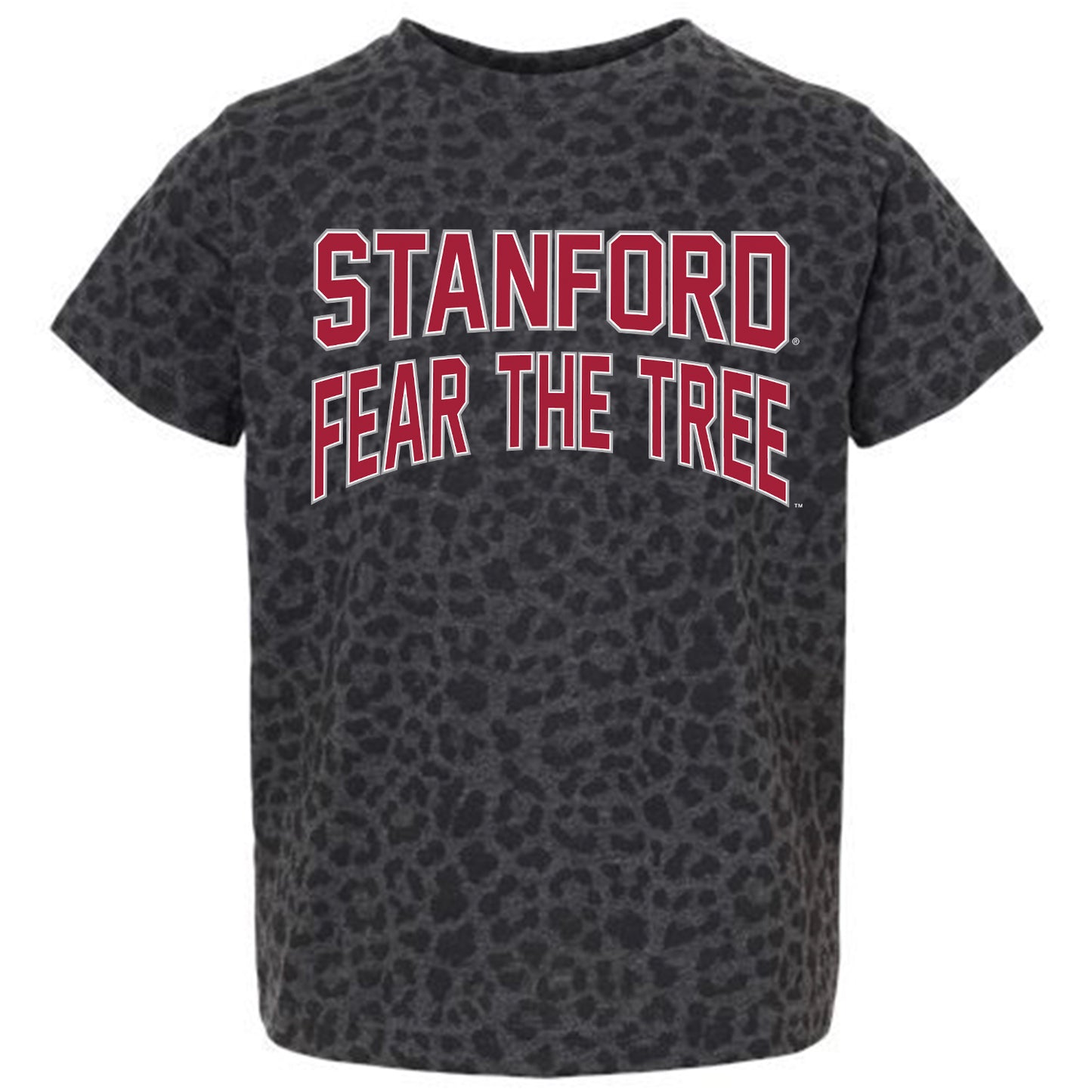 Toddler Gameday Couture Leopard Stanford Cardinal Fan Favorite Leopard T-Shirt