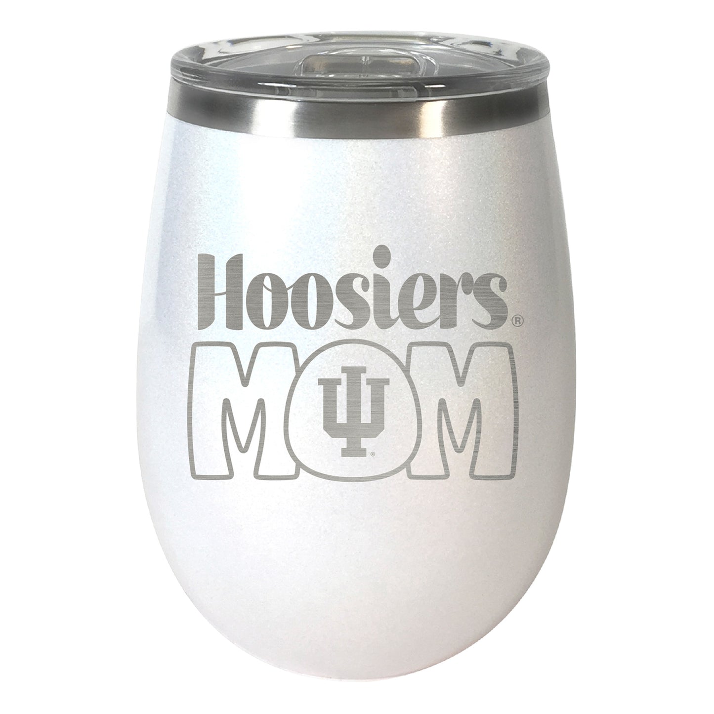 Indiana Hoosiers 10oz. Mom Opal Wine Tumbler