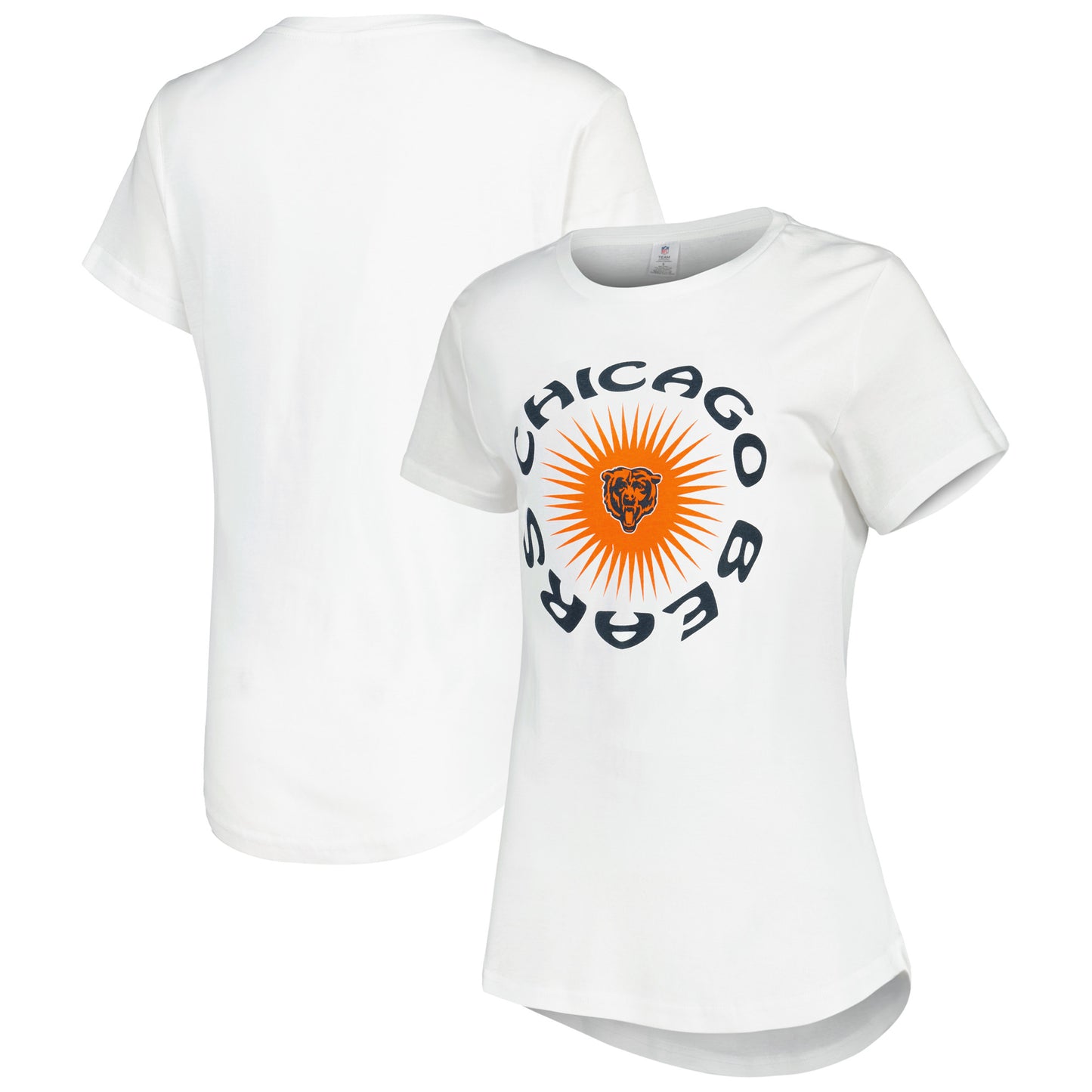 Women's White Chicago Bears Downtime T-Shirt