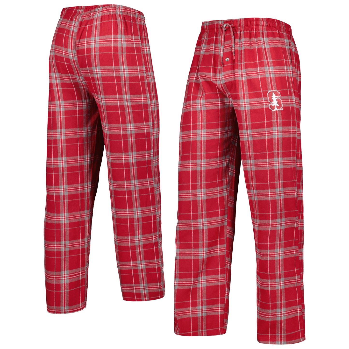 Men's Cardinal Stanford Cardinal Identity Flannel Lounge Pants