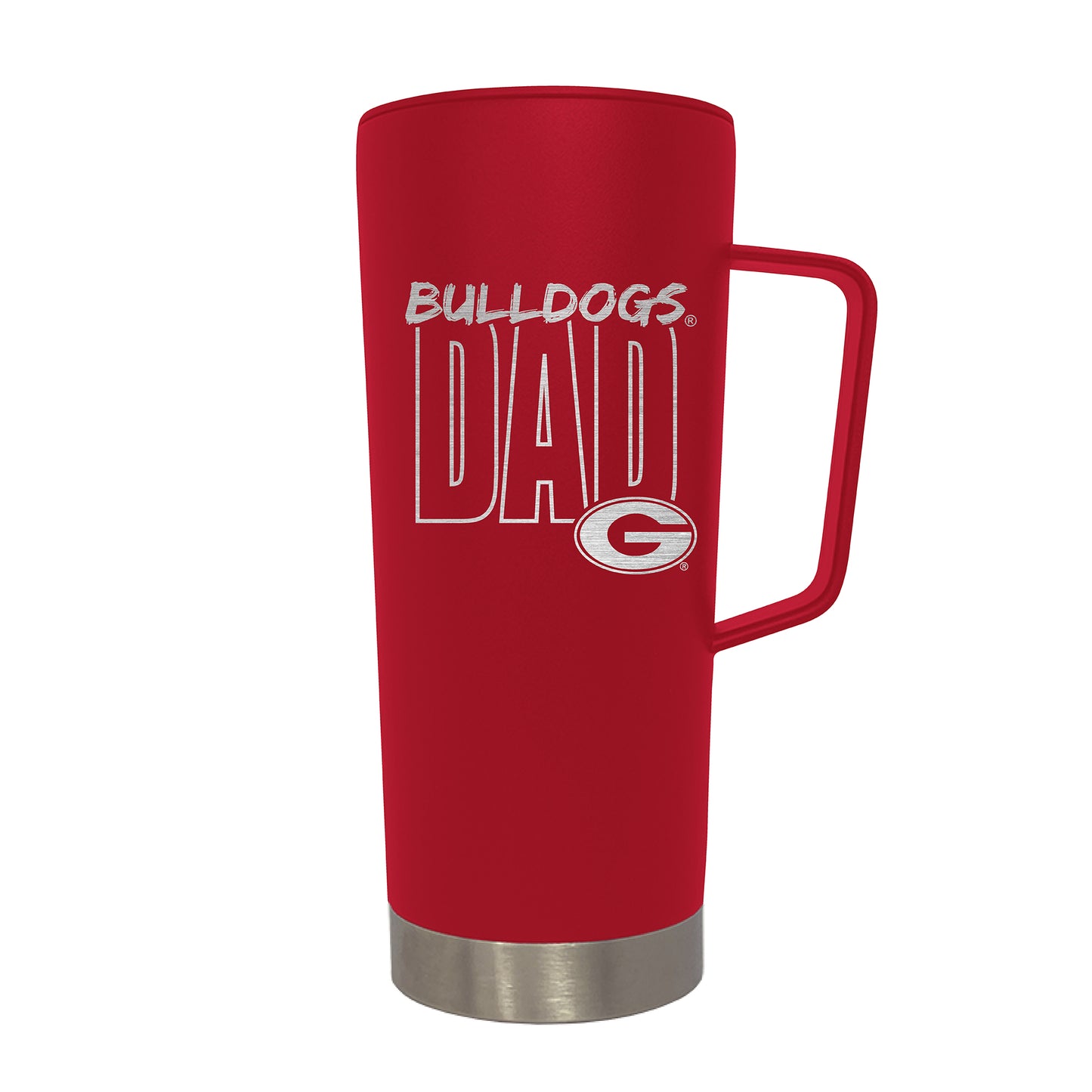 Georgia Bulldogs Dad 18oz. Roadie Tumbler with Handle
