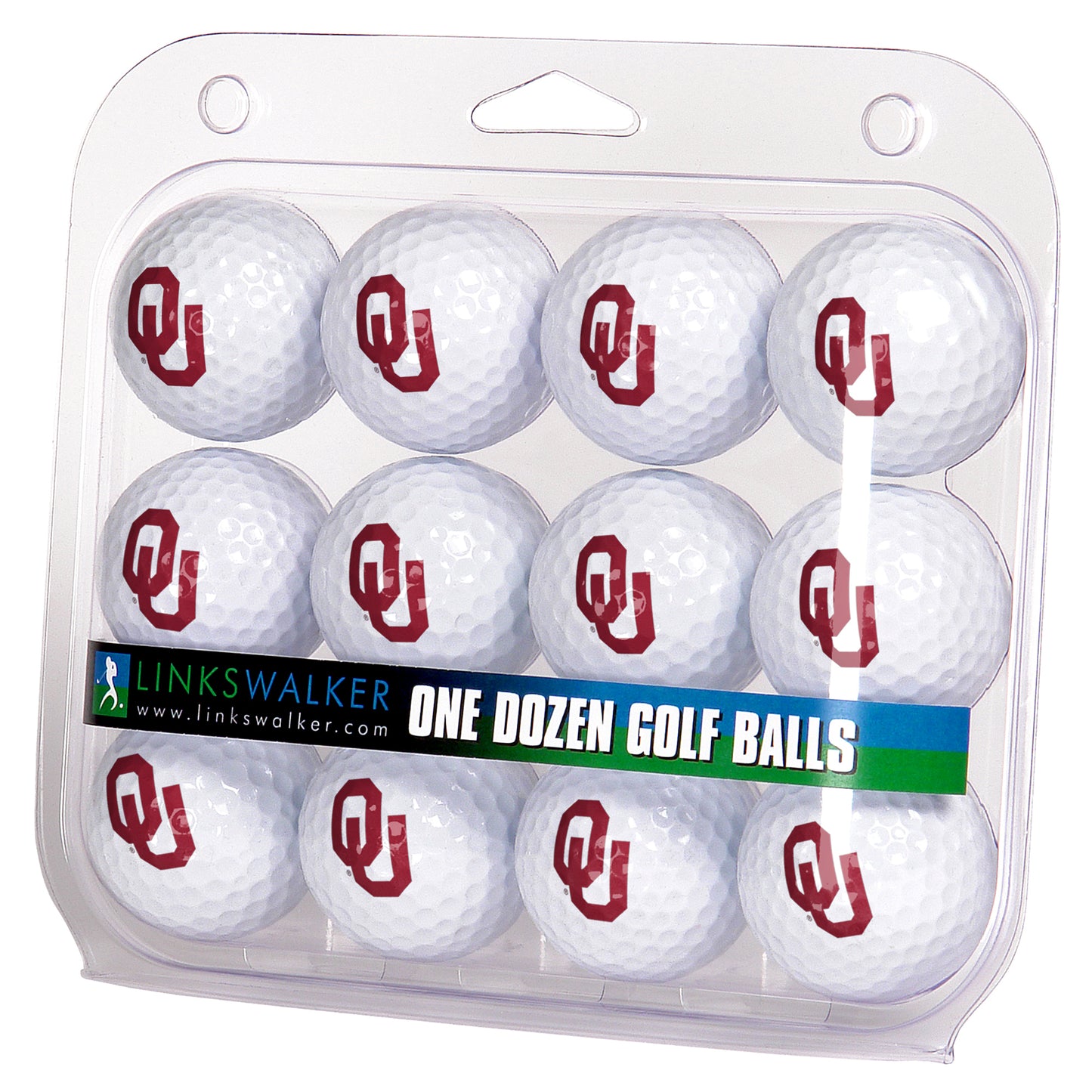 Oklahoma Sooners 12-Pack Golf Ball Set