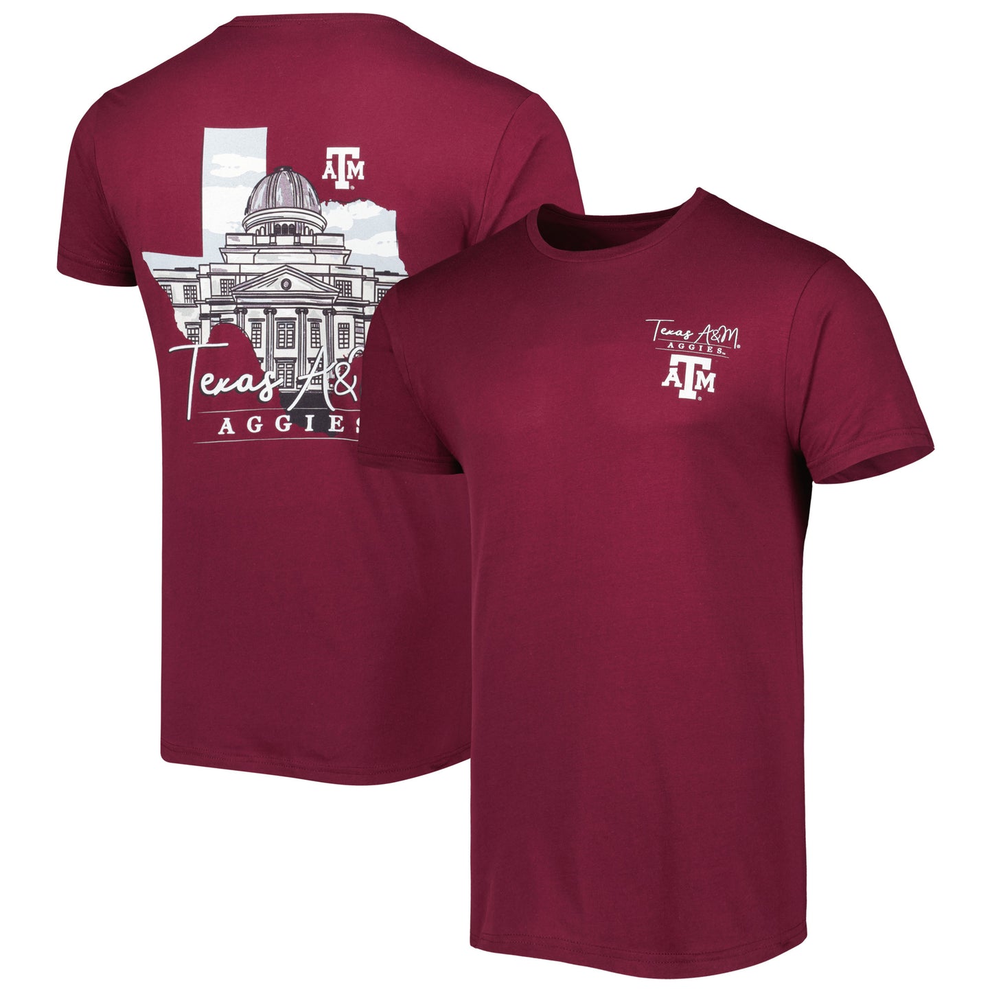 Men's Maroon Texas A&M Aggies Hyperlocal T-Shirt