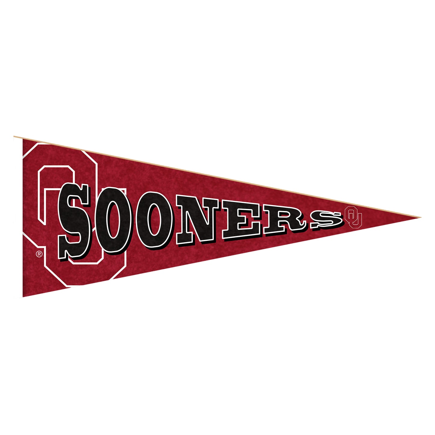 Oklahoma Sooners 24'' Wood Pennant