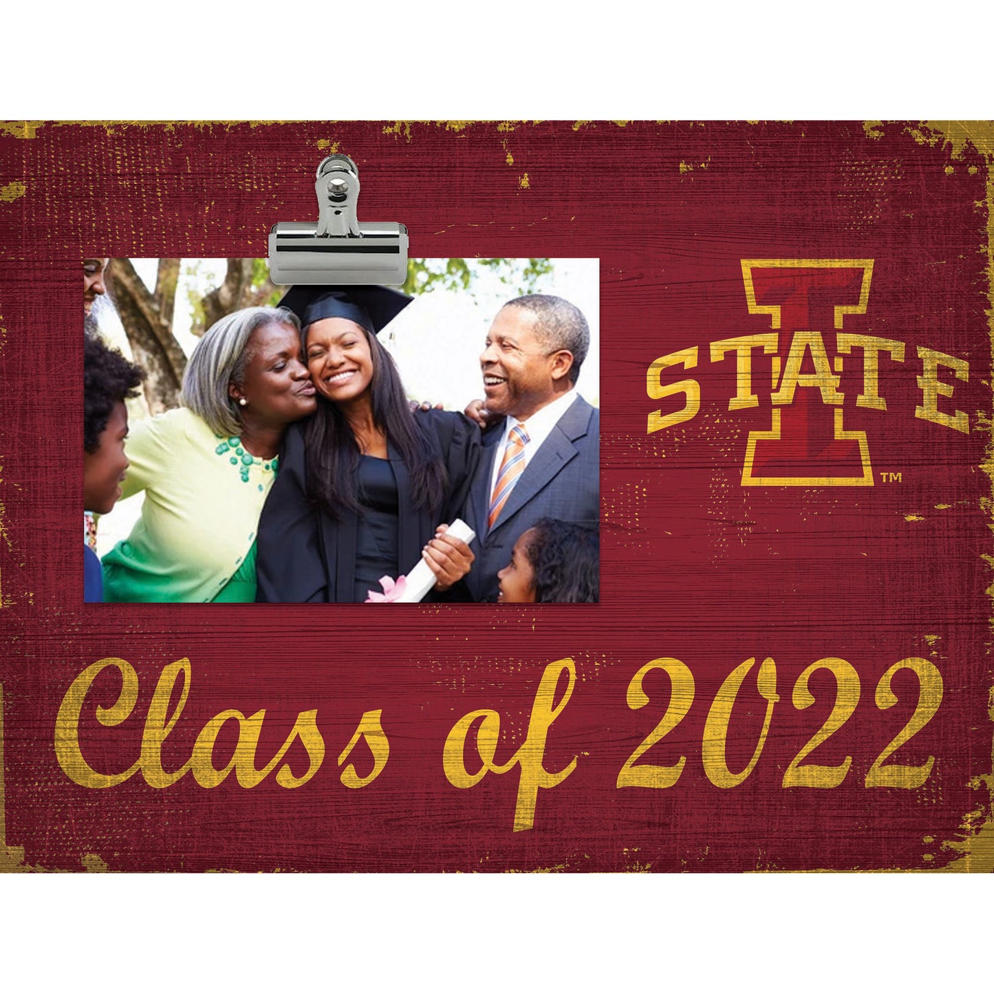 Iowa State Cyclones 10'' x 10'' Class Of 2022 Clip Frame