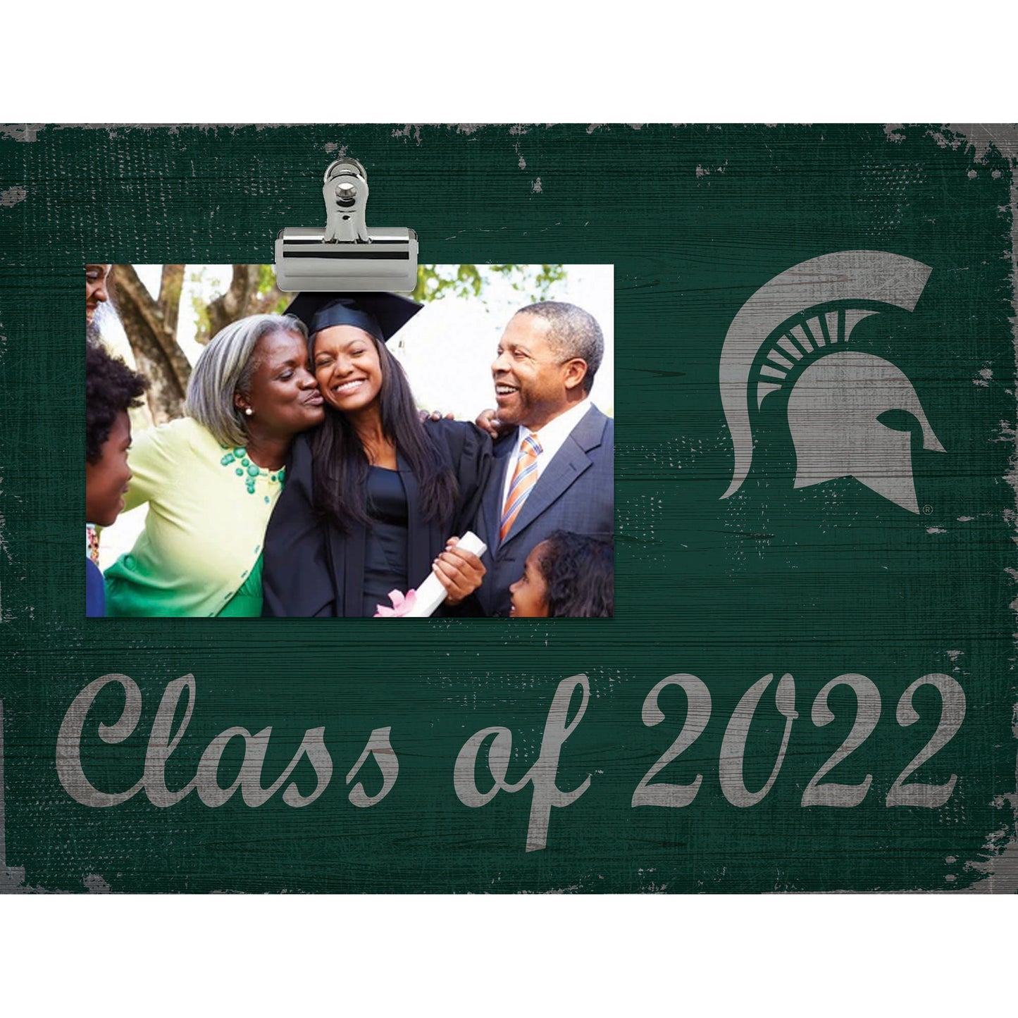 Michigan State Spartans 10'' x 10'' Class Of 2022 Clip Frame