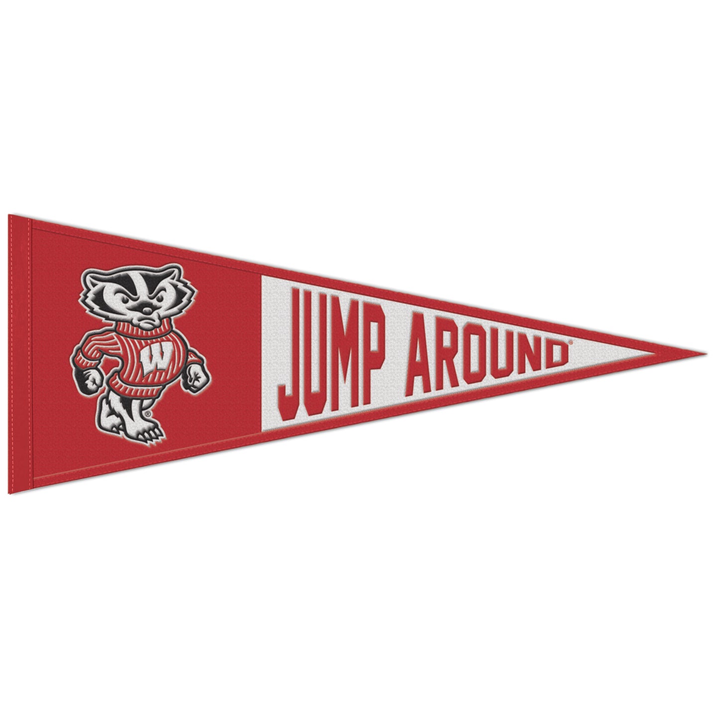 WinCraft Wisconsin Badgers 13" x 32" Slogan Pennant
