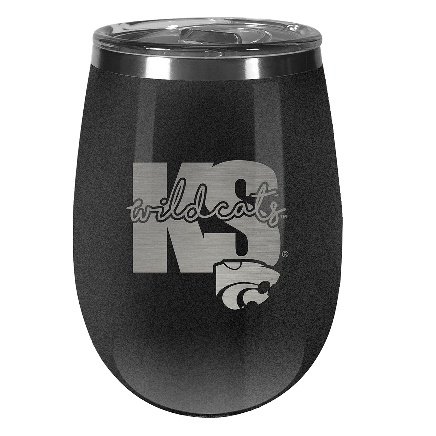 Kansas State Wildcats 10oz. Onyx Wine Tumbler